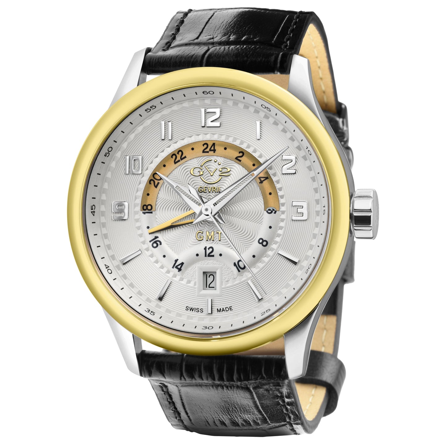 Gevril-Luxury-Swiss-Watches-GV2 Giromondo - GMT-