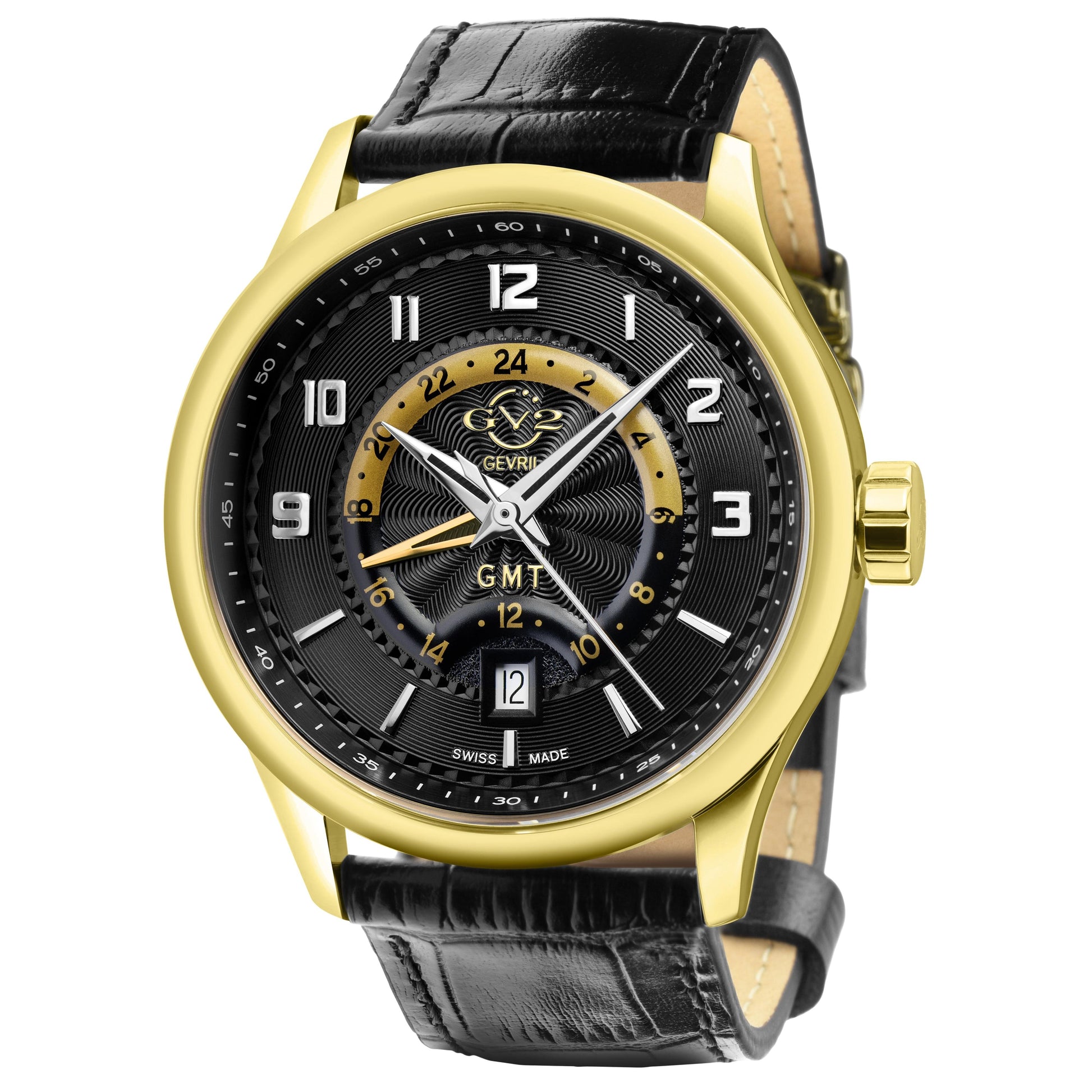 Gevril-Luxury-Swiss-Watches-GV2 Giromondo - GMT-