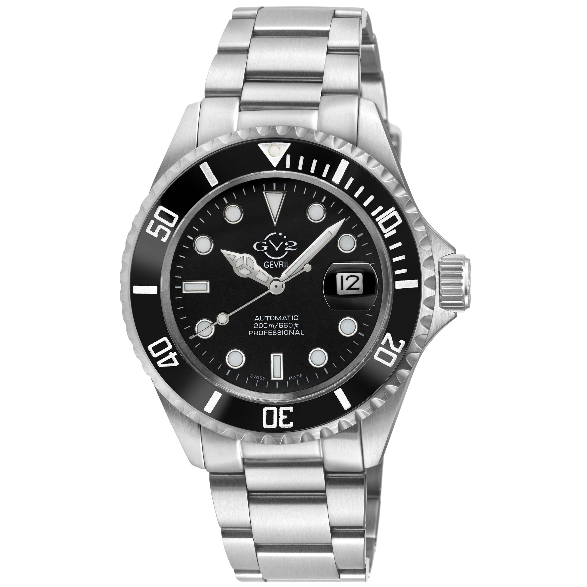 Gevril-Luxury-Swiss-Watches-GV2 Liguria - Diver-