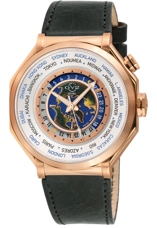 Gevril-Luxury-Swiss-Watches-GV2 Marchese - 3 Time Zones-