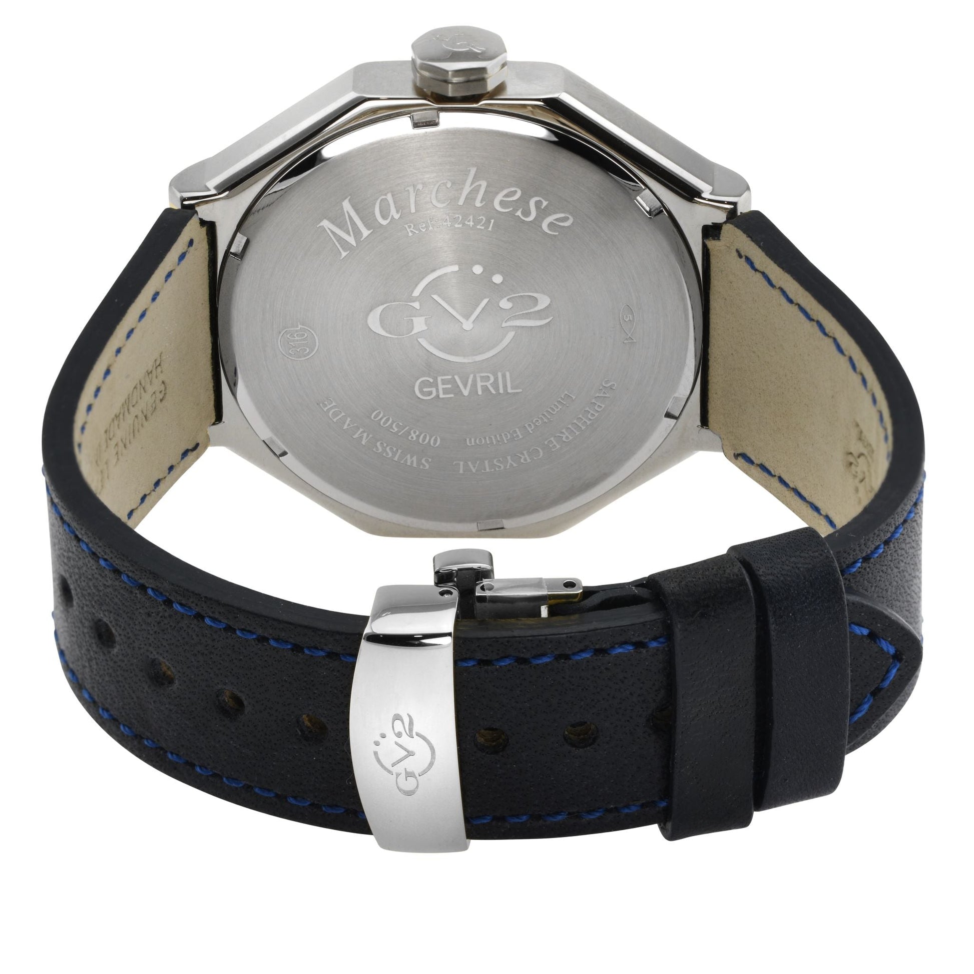 Gevril-Luxury-Swiss-Watches-GV2 Marchese - Day/Big Date-