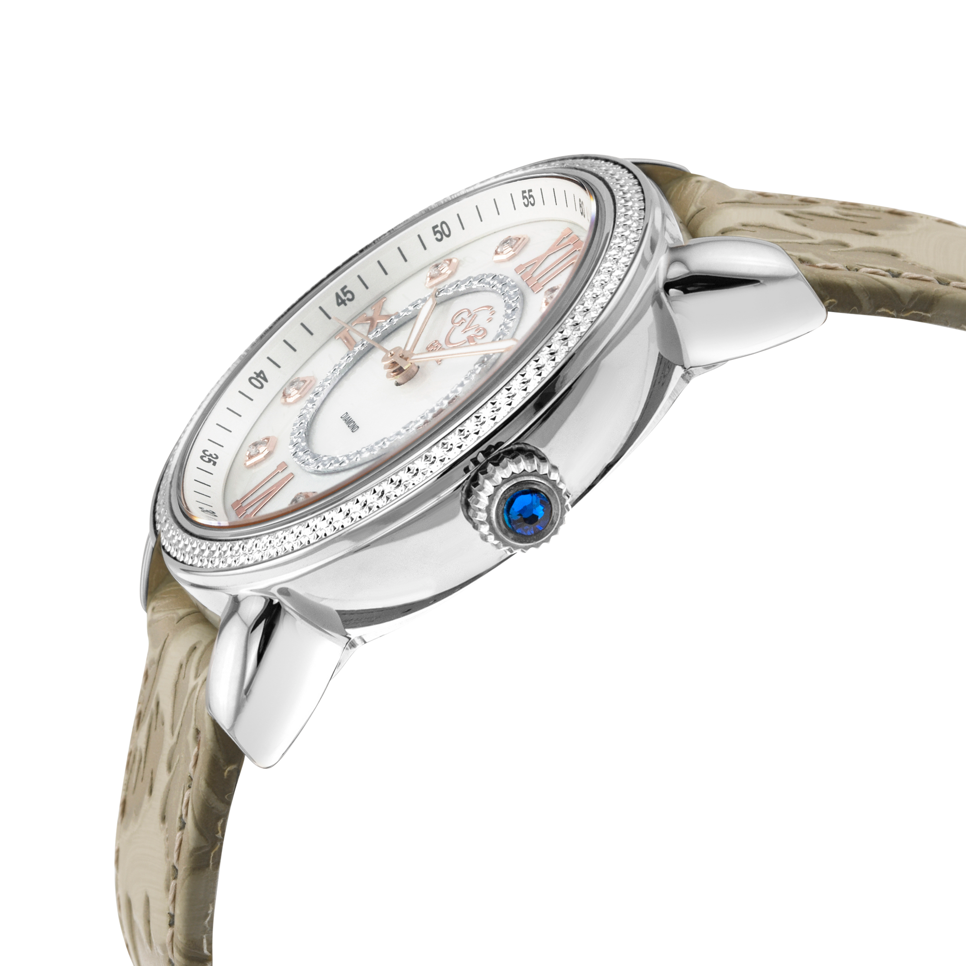 (取寄) カルバンクライン レディース マガリー   women   Magalee Silver GV2 Marsala Diamond – Gevril