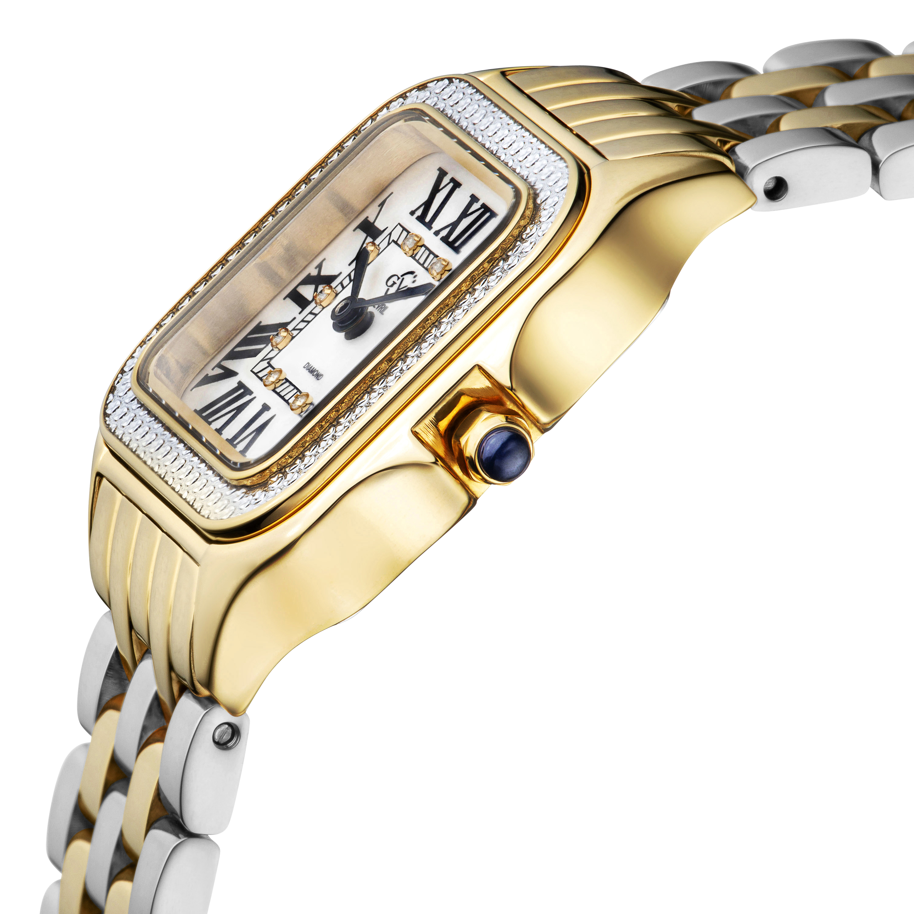 GV2 by Gevril Milan 12110B Swiss Diamond Watch w/ Box & Papers GV2 by Gevril 27.5 mm Silver Case Stainless Steel Women  main image 2