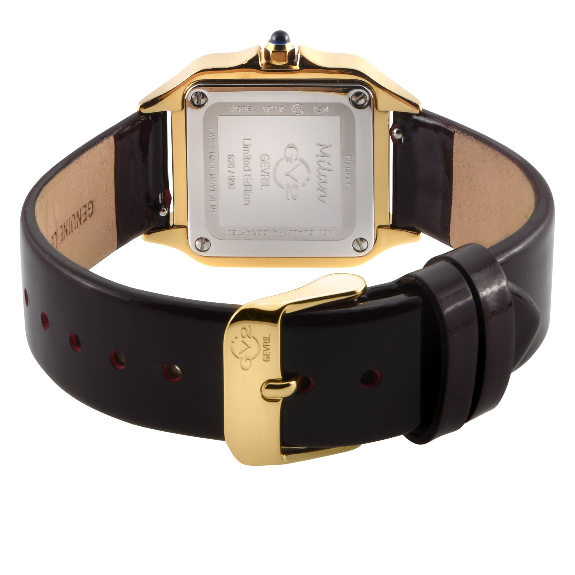 Gevril-Luxury-Swiss-Watches-GV2 Milan Diamond Swiss Quartz-