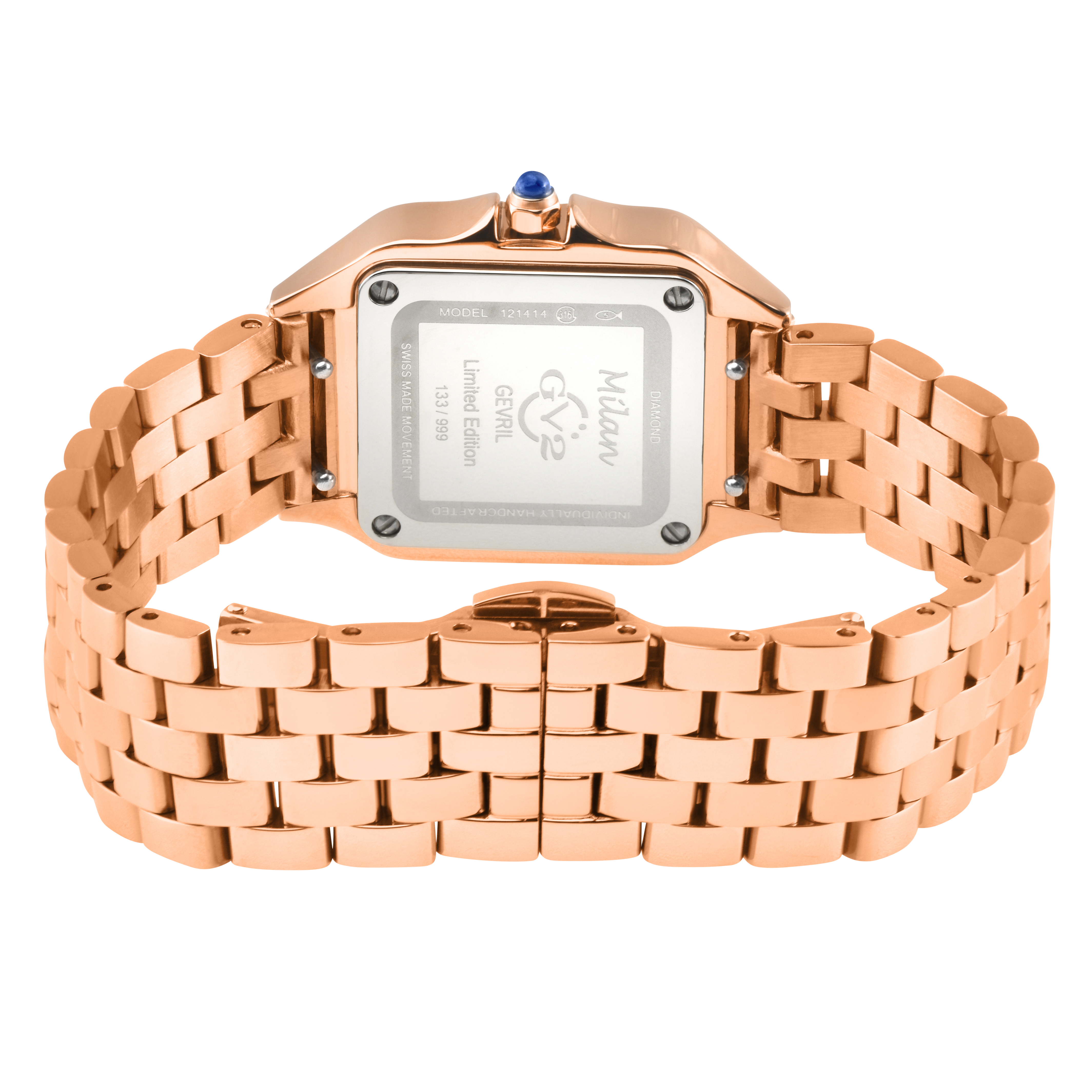 GV2 Milan Diamond Swiss Quartz - Gevril