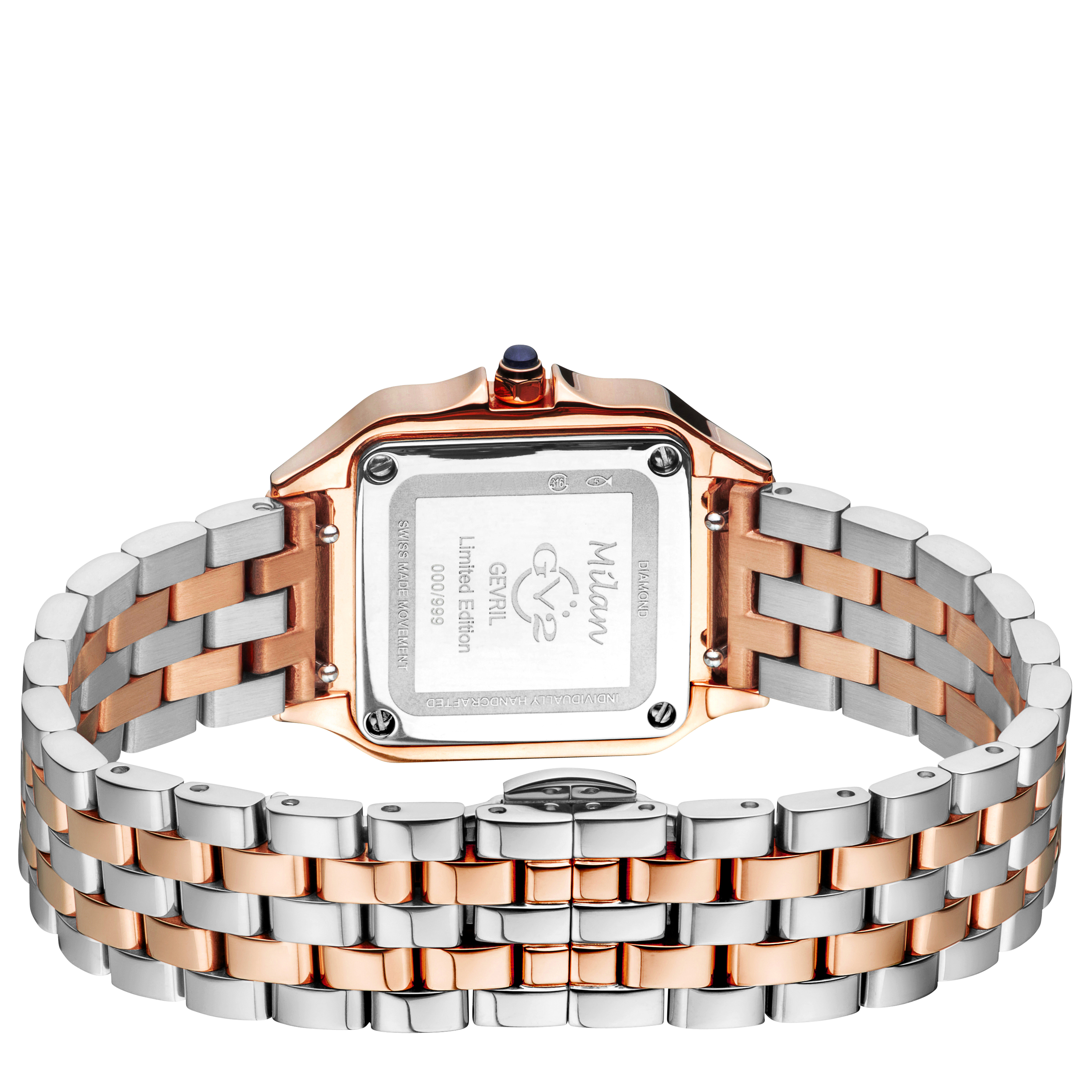 GV2 Milan Diamond Swiss Quartz - Gevril
