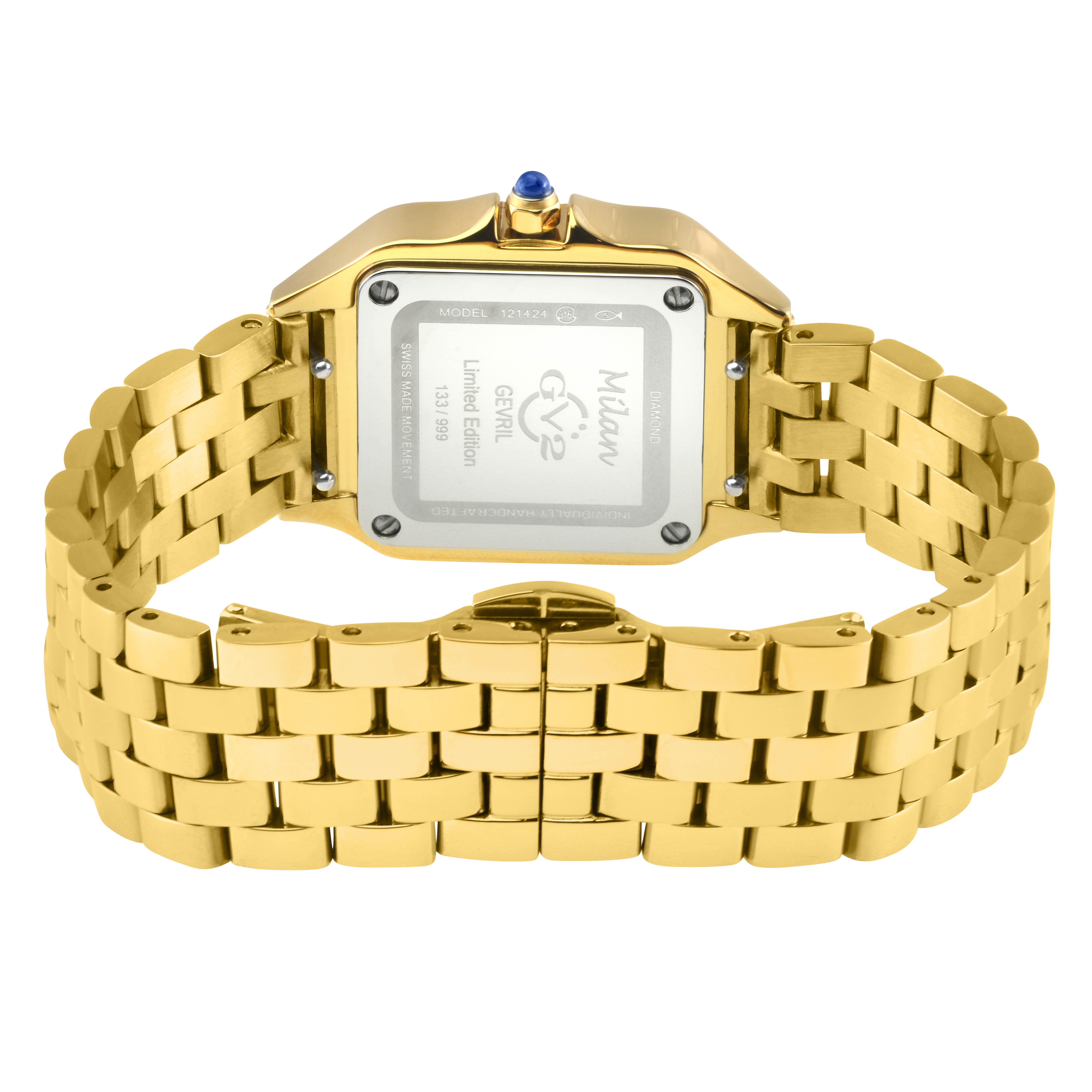 GV2 Milan Diamond Swiss Quartz - Gevril