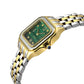 Gevril-Luxury-Swiss-Watches-GV2 Milan Diamond Swiss Quartz - Malachite-
