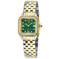 Gevril-Luxury-Swiss-Watches-GV2 Milan Diamond Swiss Quartz - Malachite-