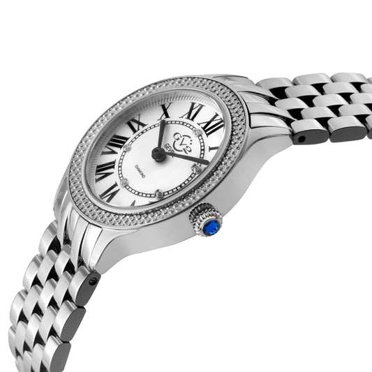 Gevril-Luxury-Swiss-Watches-GV2 Milan Diamond Swiss Quartz - Round-