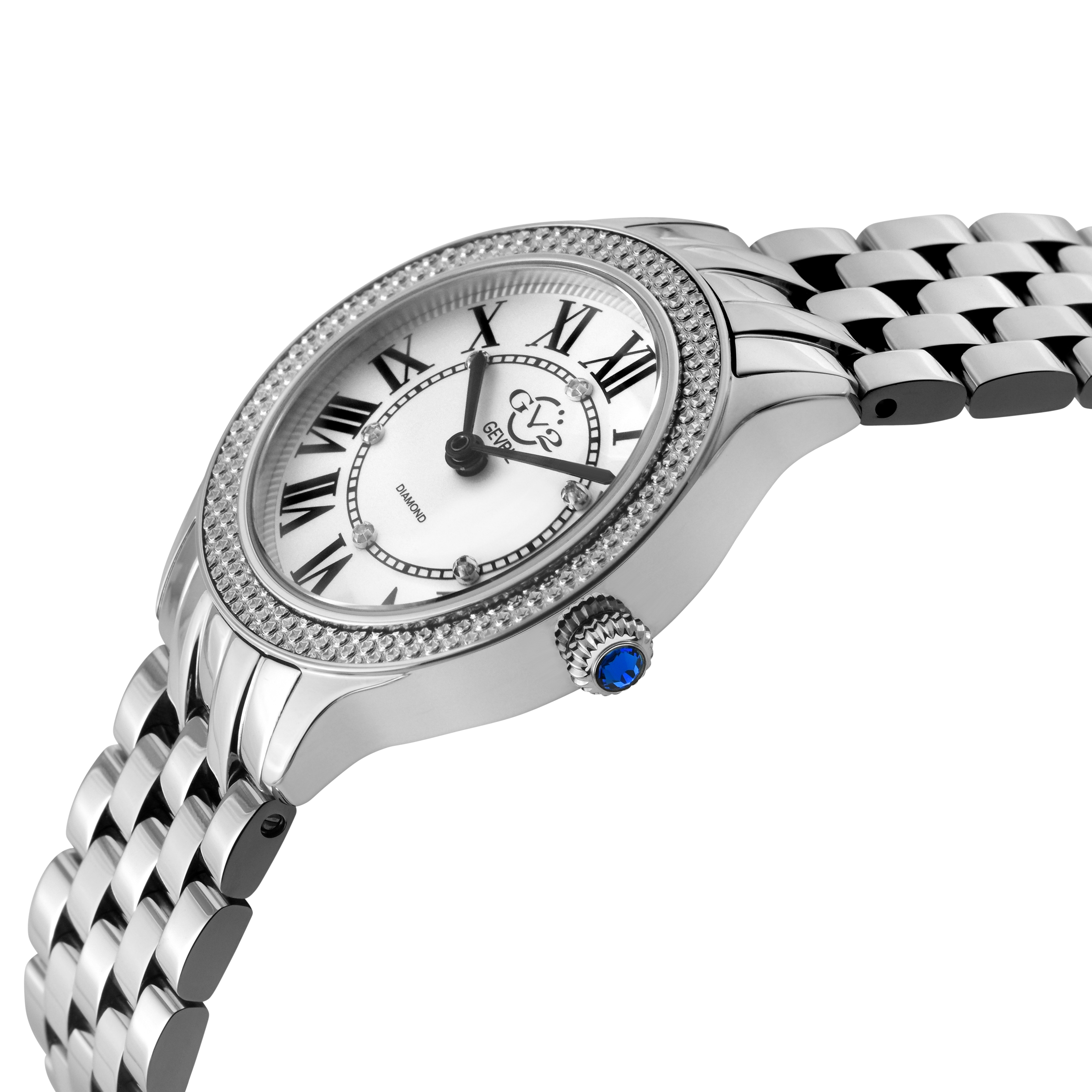 GV2 Milan Diamond Swiss Quartz - Round - Gevril