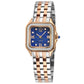 Gevril-Luxury-Swiss-Watches-GV2 Milan Diamond Swiss Quartz Stone dial Edition - Blue Lapis-