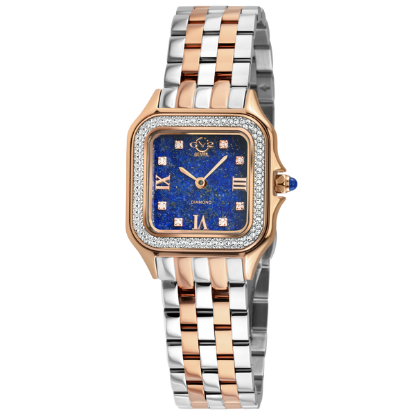 GV2 Milan Diamond Swiss Quartz Stone dial Edition - Blue Lapis