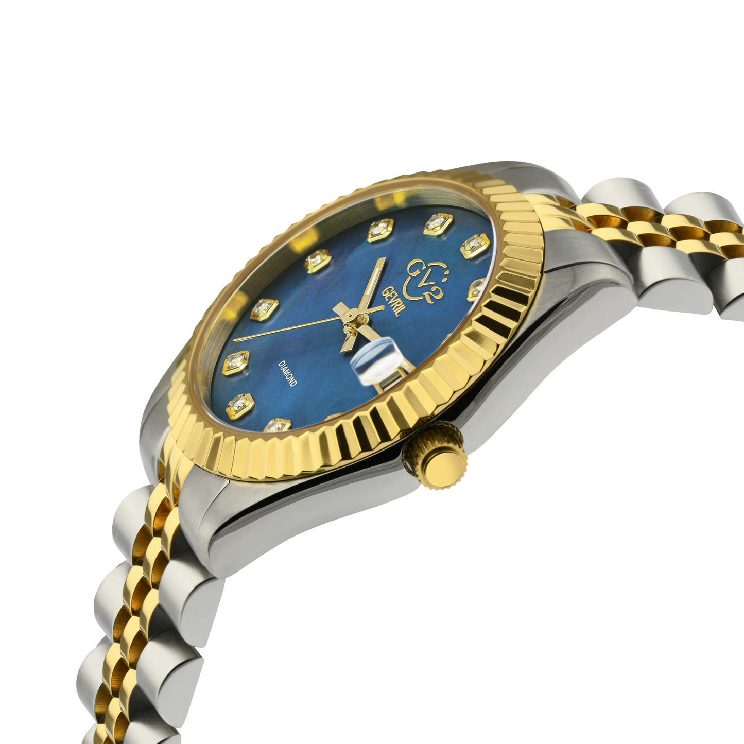 Gevril-Luxury-Swiss-Watches-GV2 Naples Diamond-