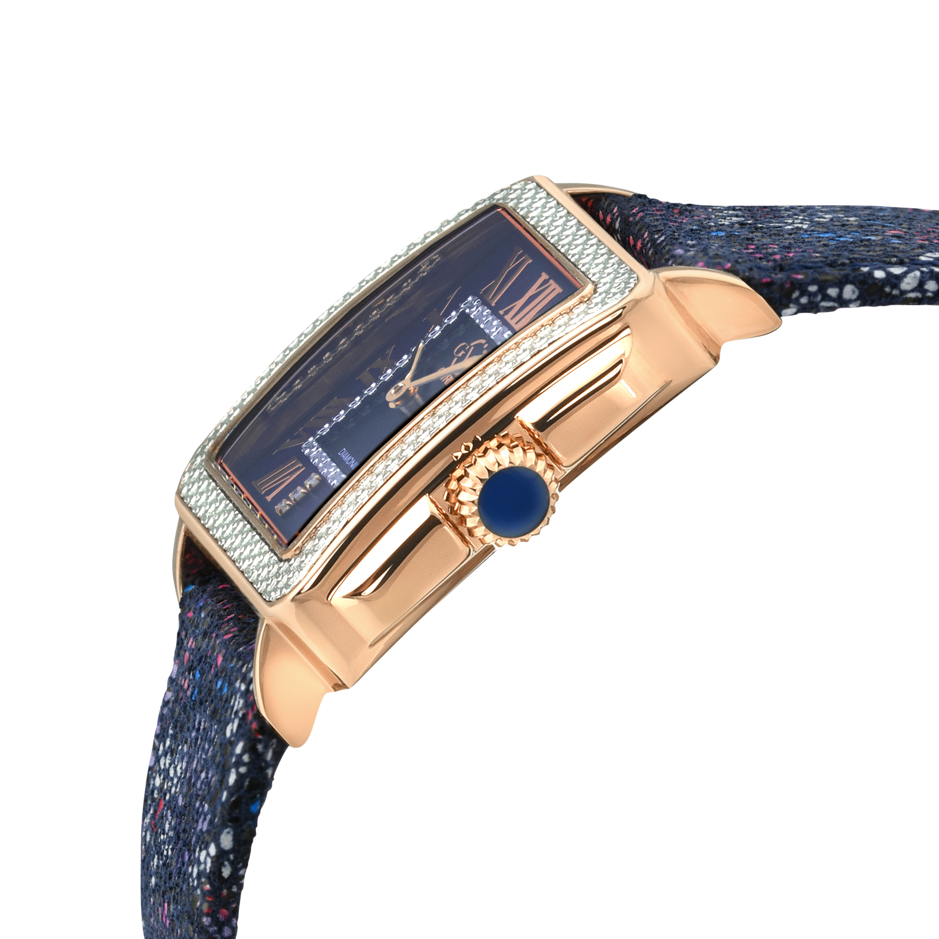 GV2 Padova Diamond - Floral Strap - Gevril