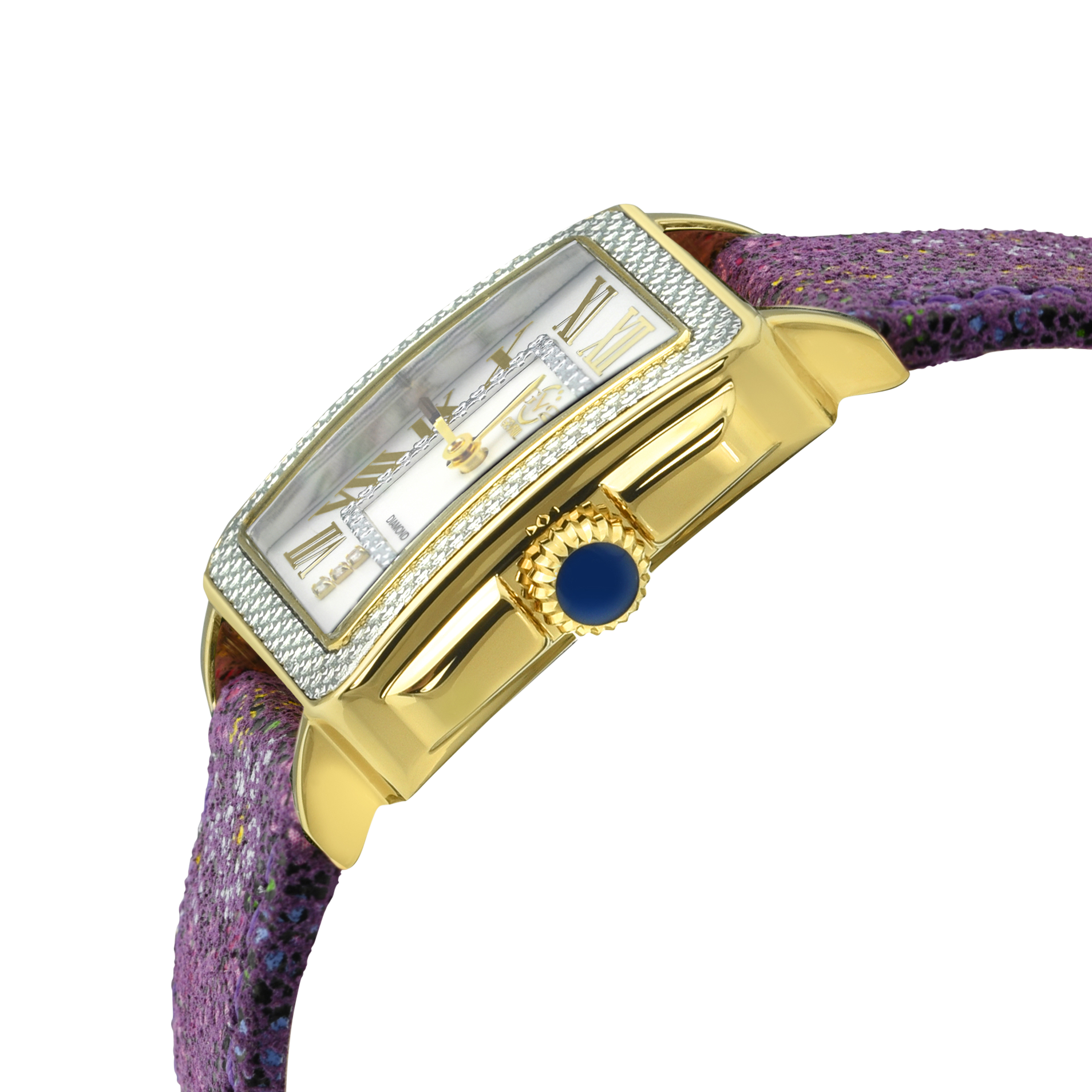 GV2 Padova Diamond - Floral Strap - Gevril