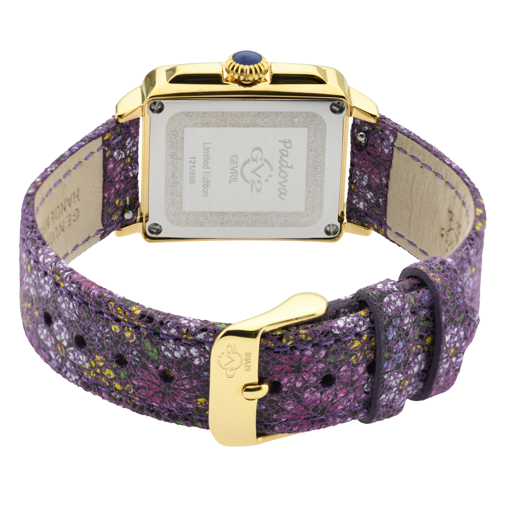 GV2 Padova Diamond - Floral Strap – Gevril