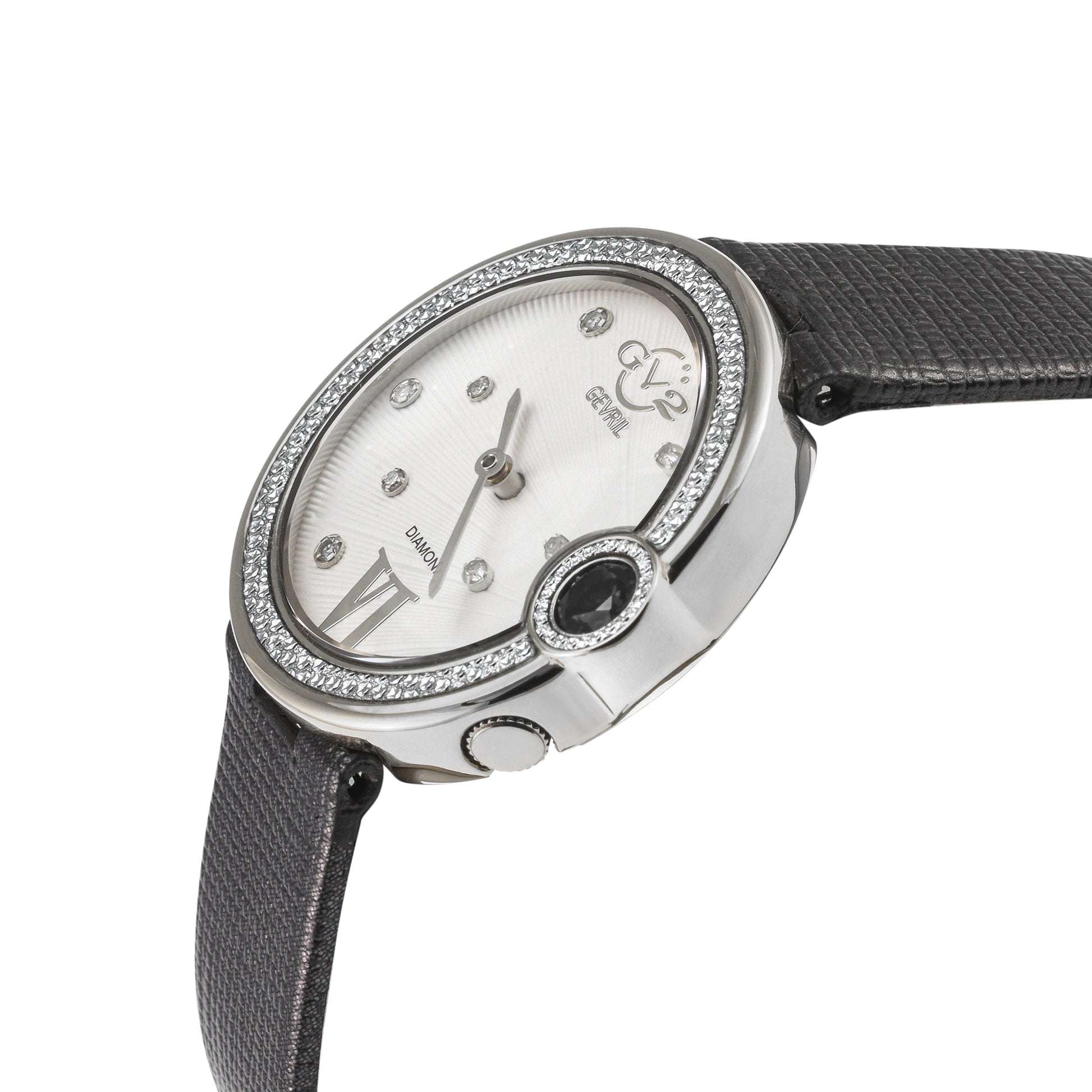 Gevril-Luxury-Swiss-Watches-GV2 Perugia Gemstone Diamond Watch-