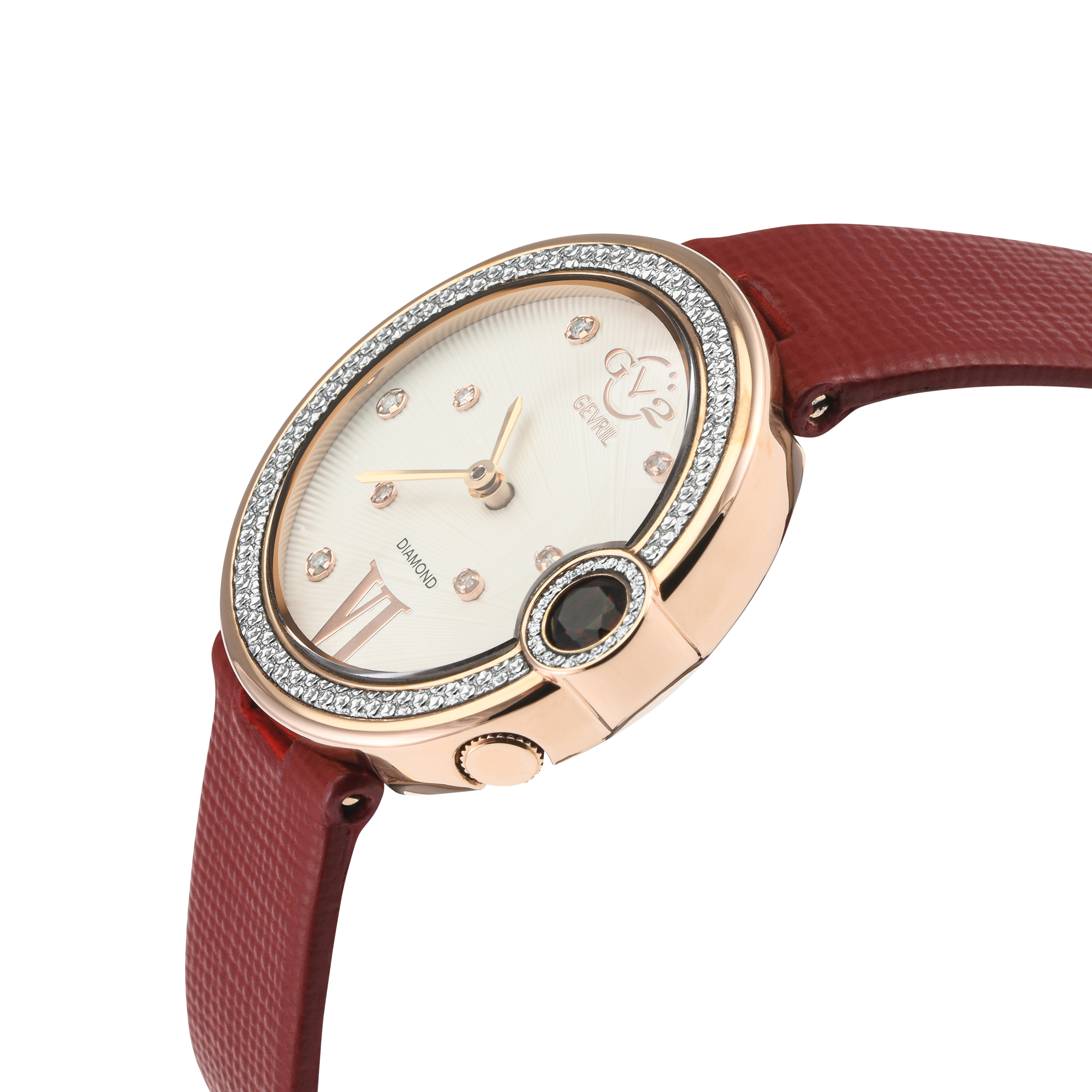 GV2 Perugia Gemstone Diamond Watch - Gevril