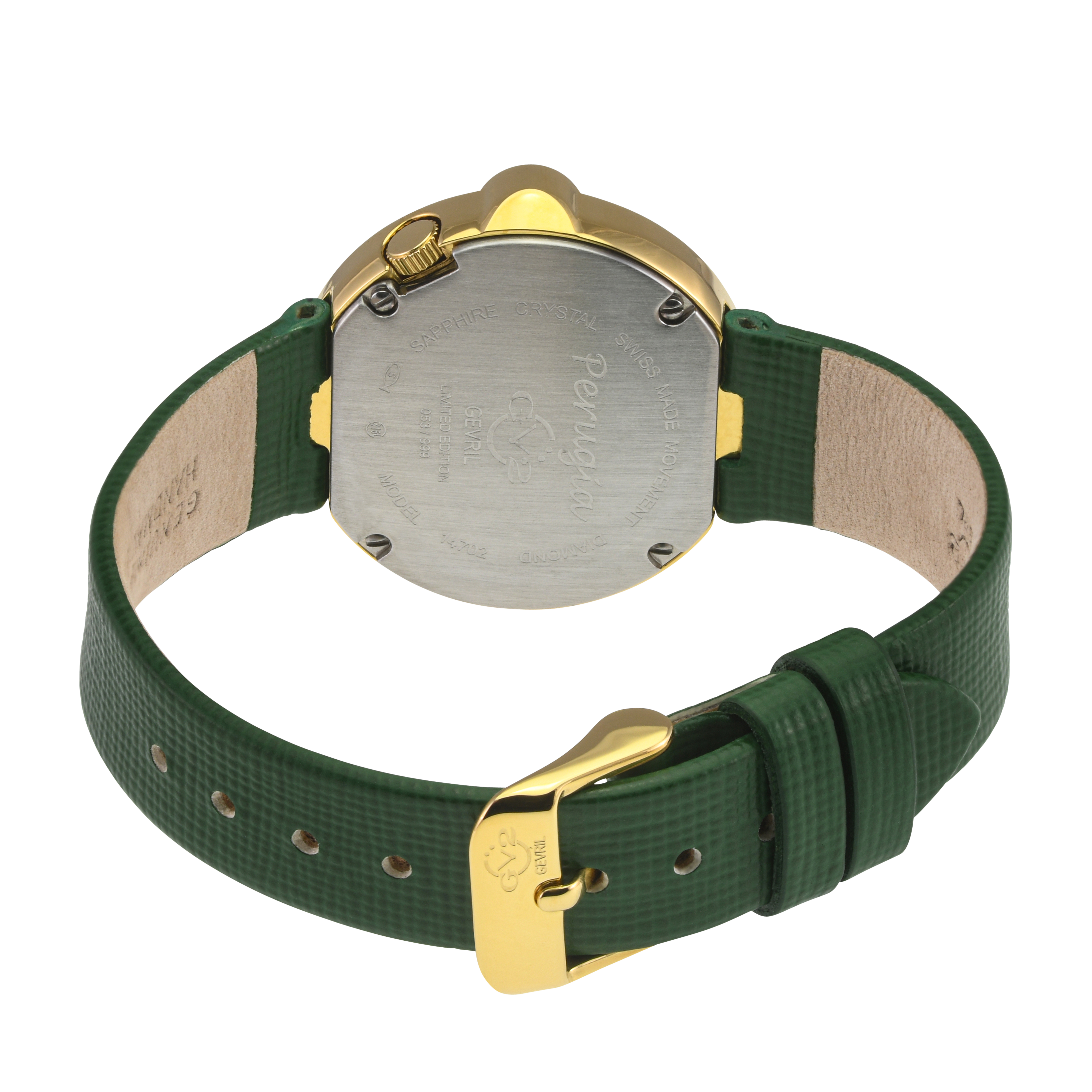 GV2 Perugia Gemstone Diamond Watch - Gevril
