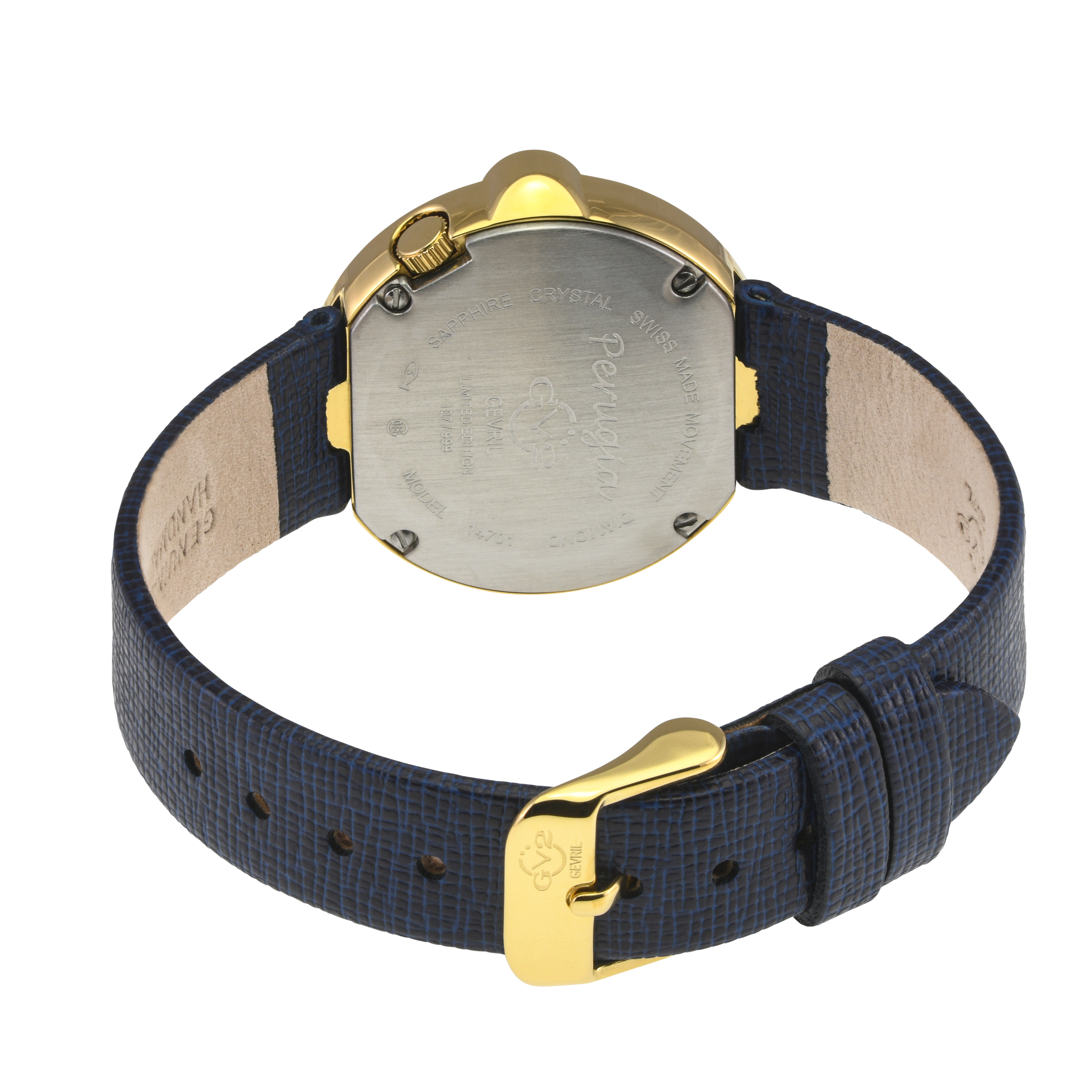 GV2 Perugia Gemstone Diamond Watch - Gevril
