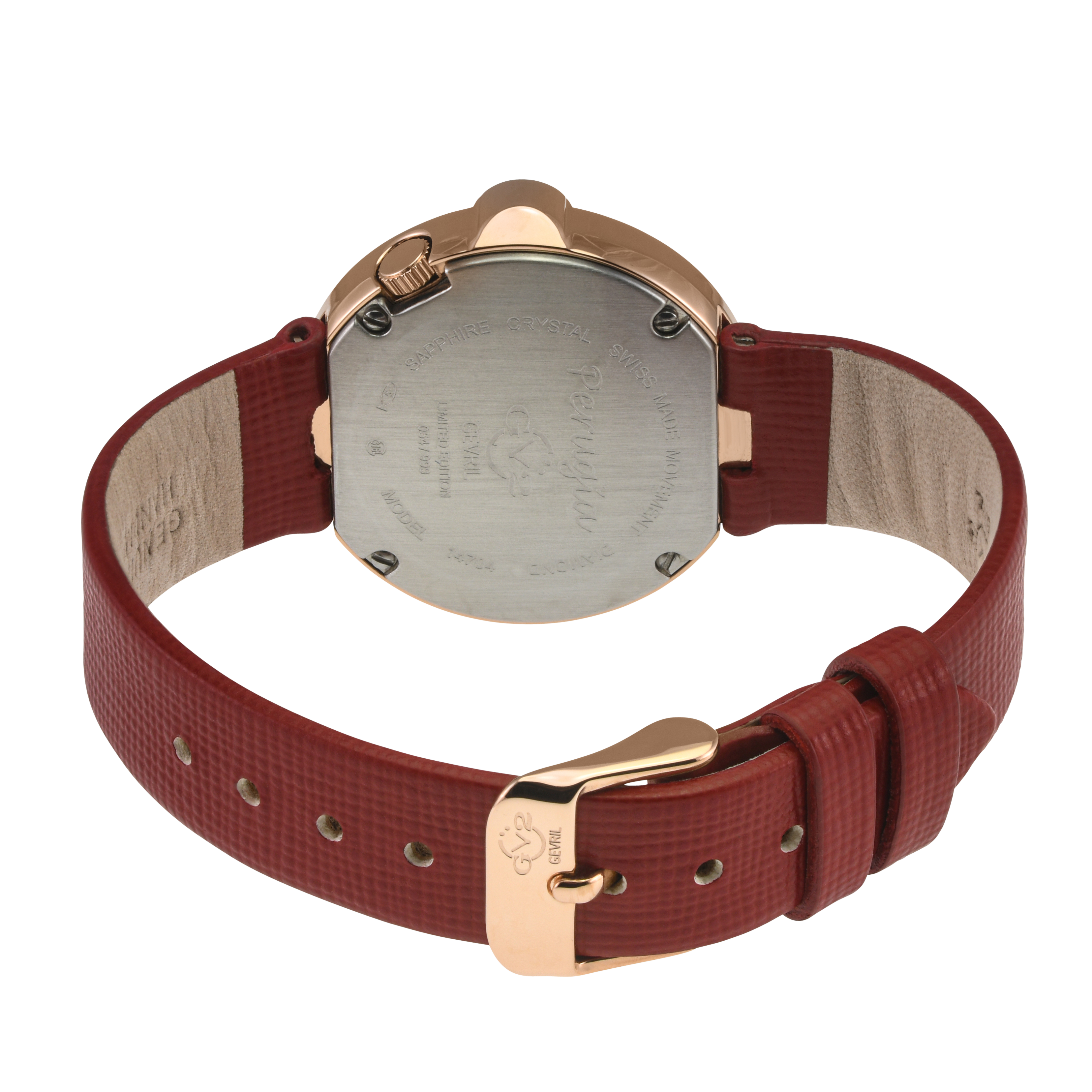 GV2 Perugia Gemstone Diamond Watch - Gevril