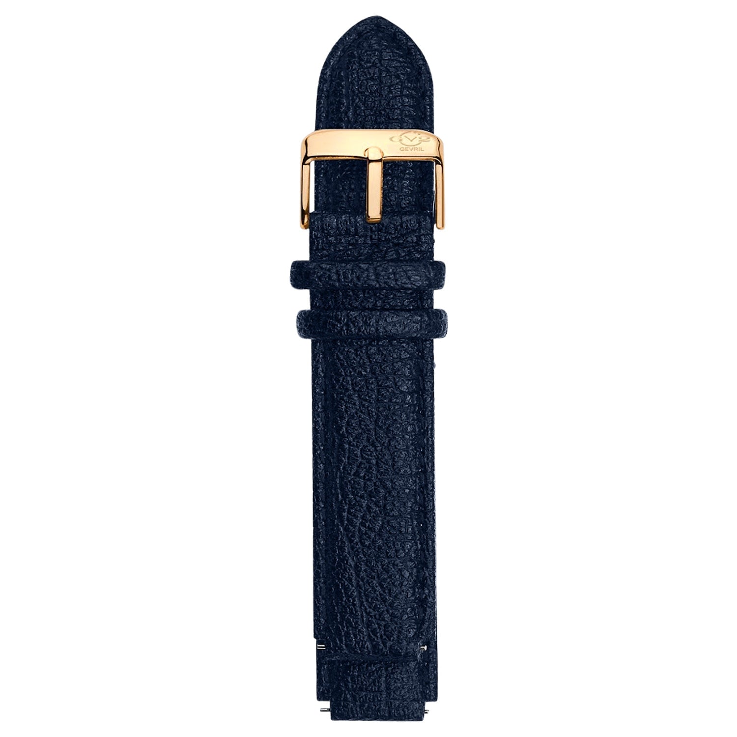 Gevril-Luxury-Swiss-Watches-GV2 Rome 12mm Vegan Leather Strap Stainless steel Buckle-