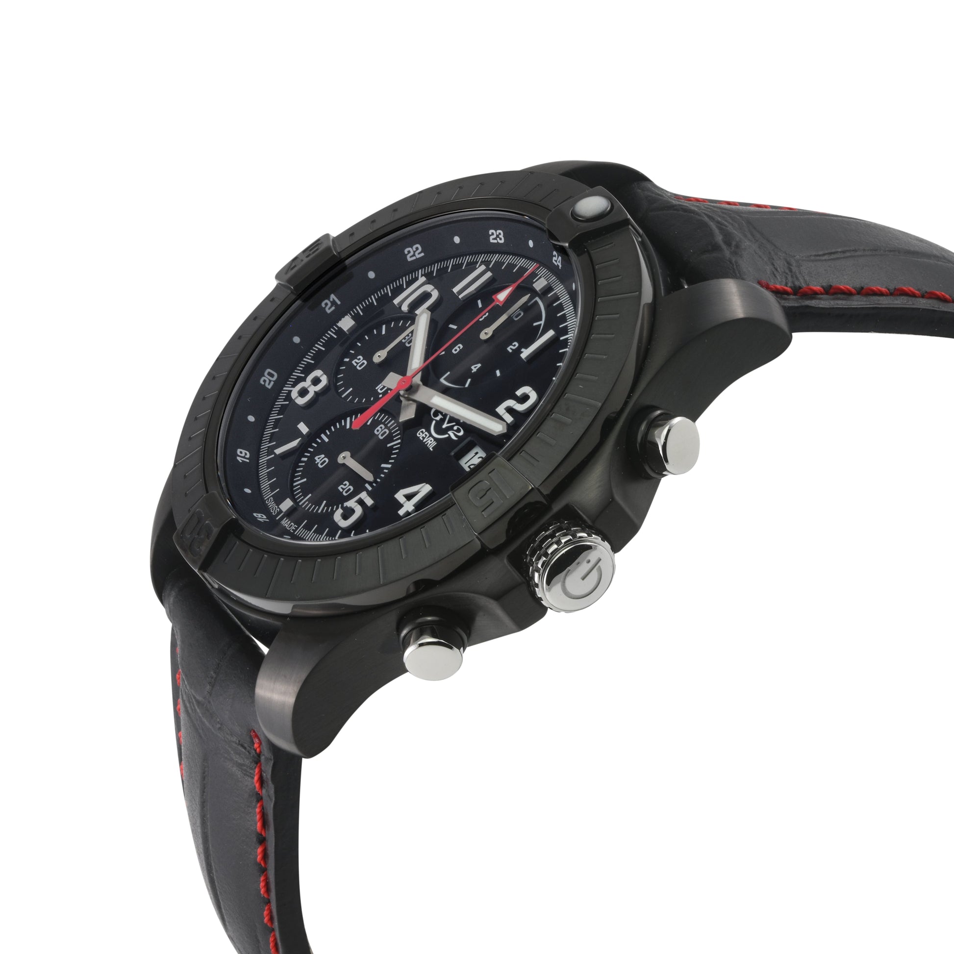 Gevril-Luxury-Swiss-Watches-GV2 T38 Chronograph Watch-