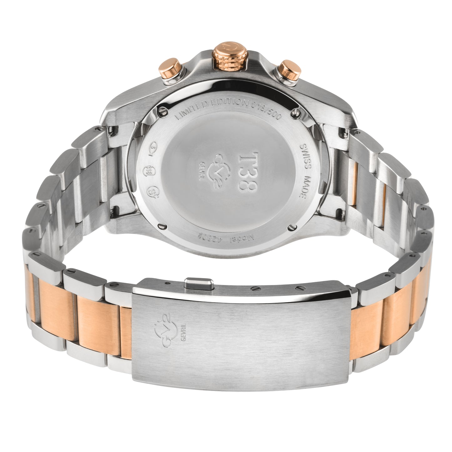 Gevril-Luxury-Swiss-Watches-GV2 T38 Chronograph Watch-