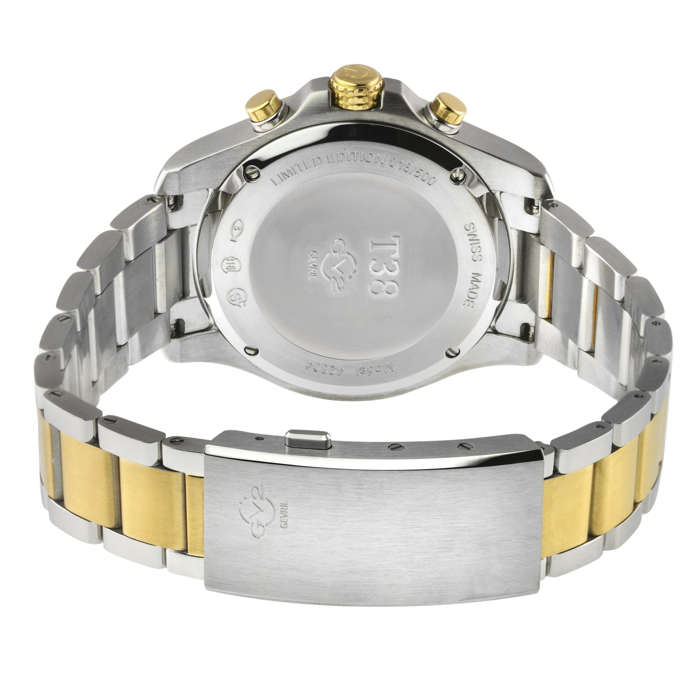 Gevril-Luxury-Swiss-Watches-GV2 T38 Chronograph Watch-