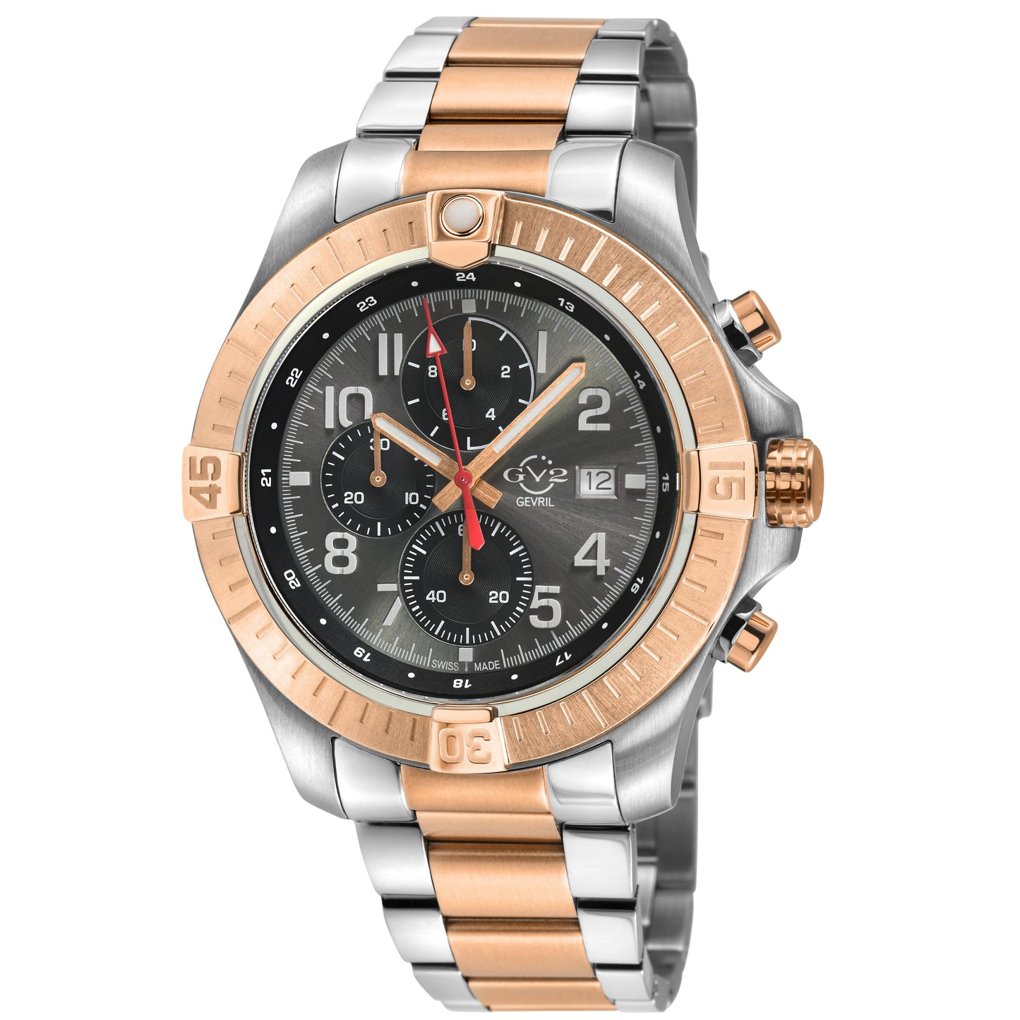Gevril-Luxury-Swiss-Watches-GV2 T38 Chronograph Watch-