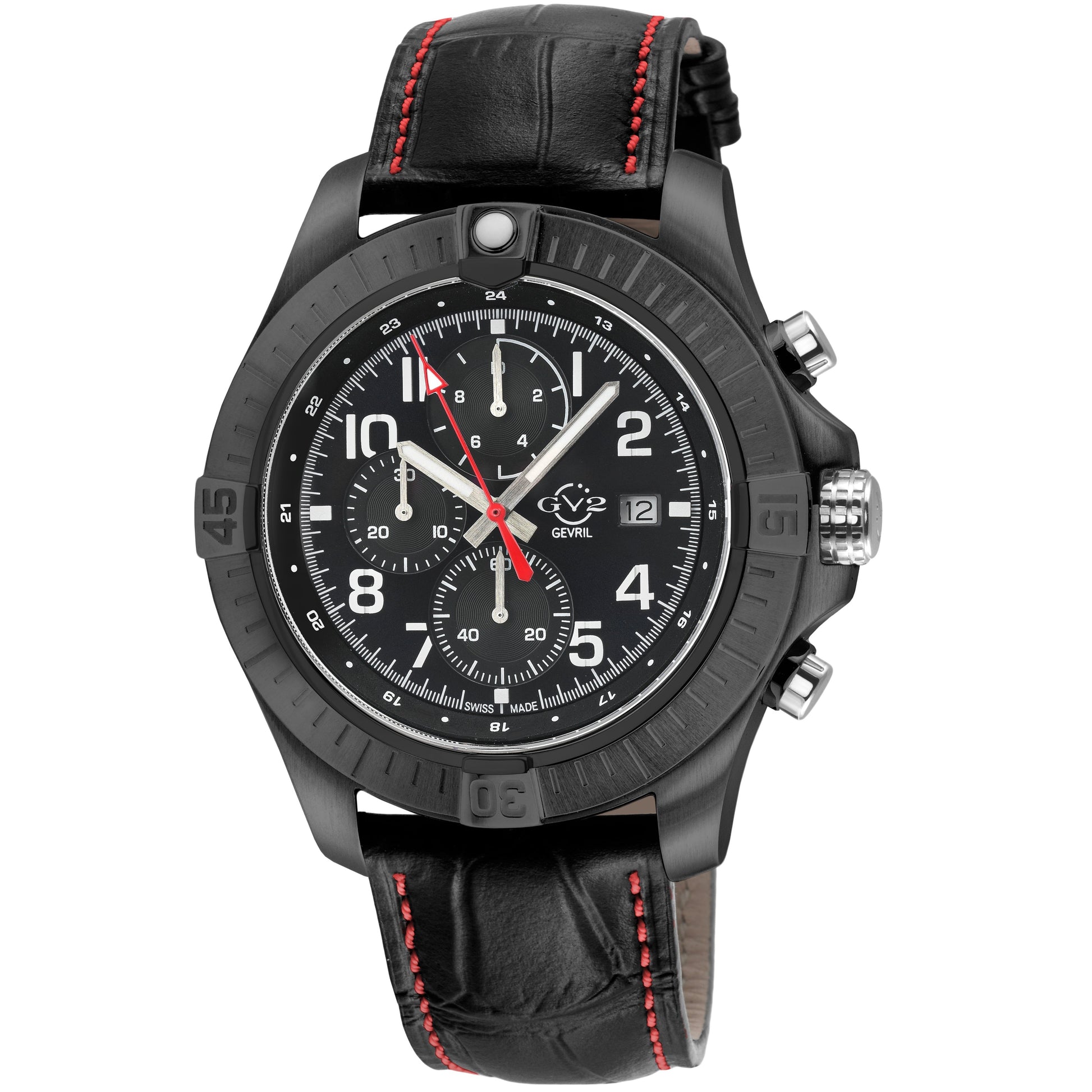 Gevril-Luxury-Swiss-Watches-GV2 T38 Chronograph Watch-