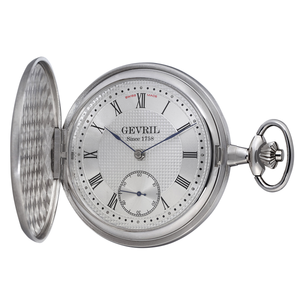 Gevril "1758 Collection" Mechanical Hand Wind Swiss Pocket Watch