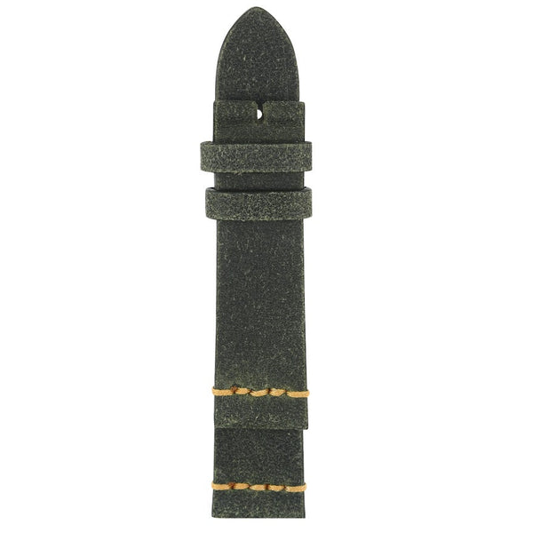 Gevril 22mm Vaughn Leather Strap