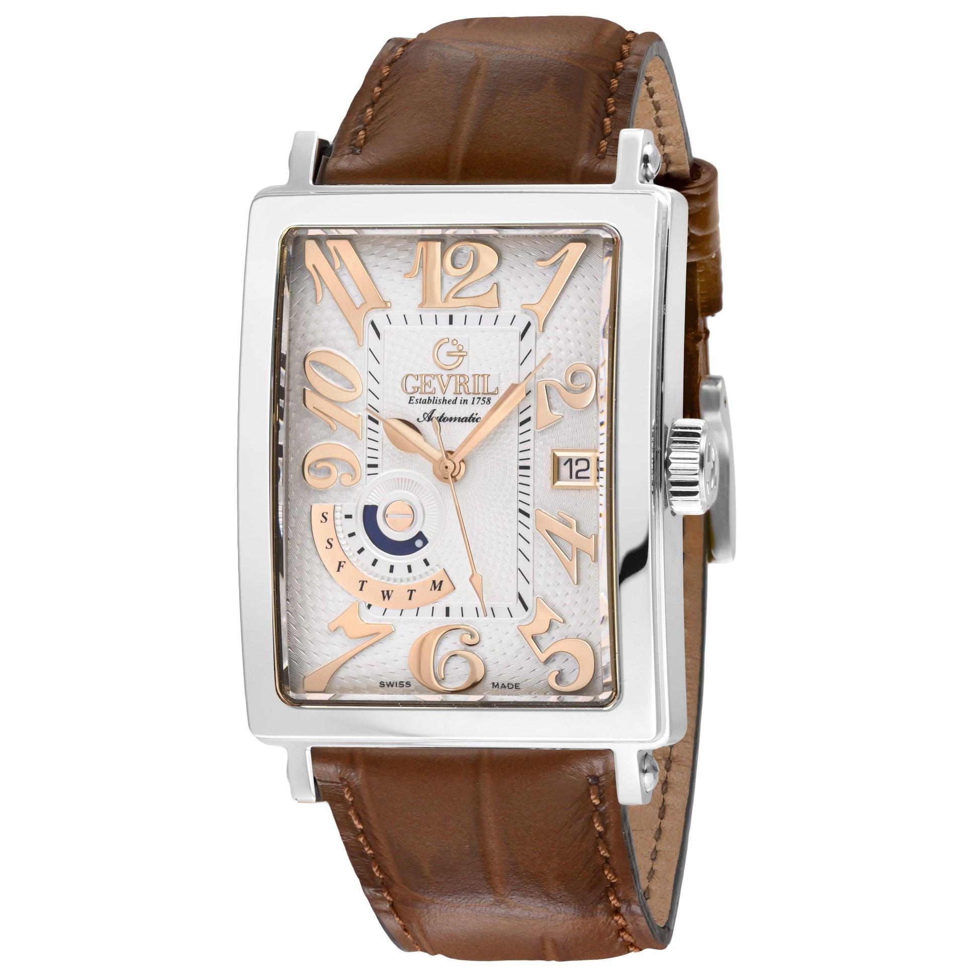 Gevril-Luxury-Swiss-Watches-Gevril Avenue of Americas - Day/Date-