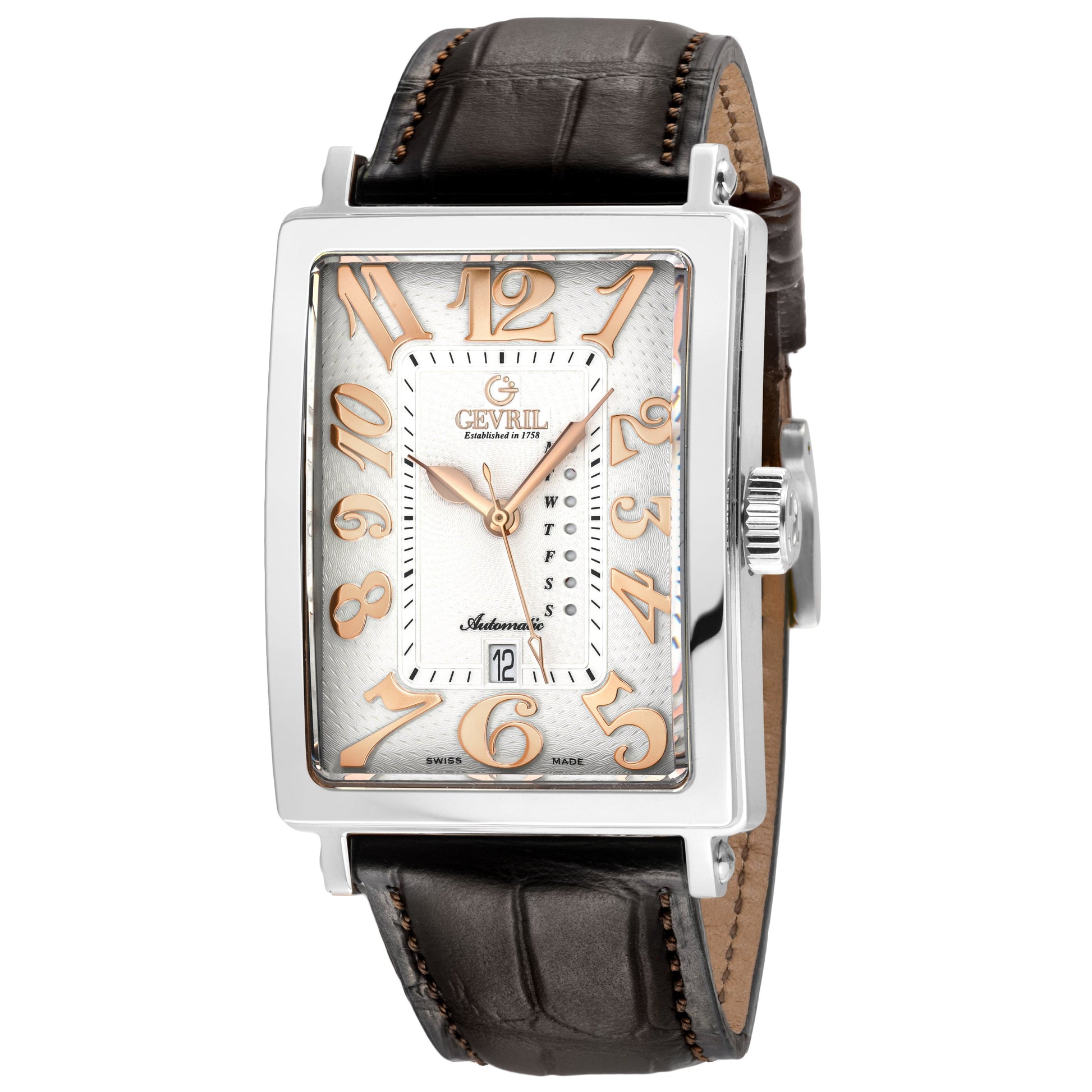Gevril-Luxury-Swiss-Watches-Gevril Avenue of Americas - Day/Date-