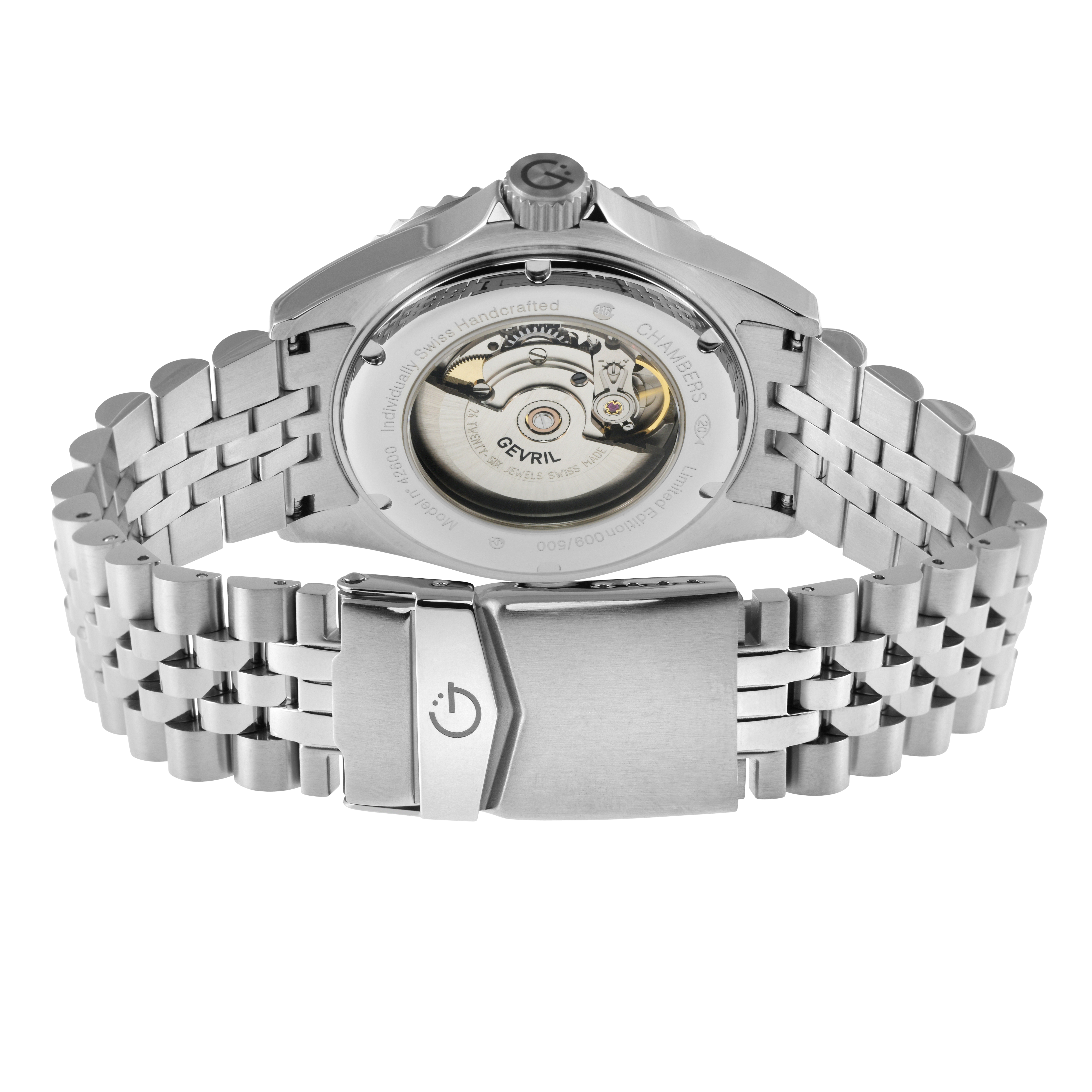 Gevril Chambers Automatic - Ceramic Bezel