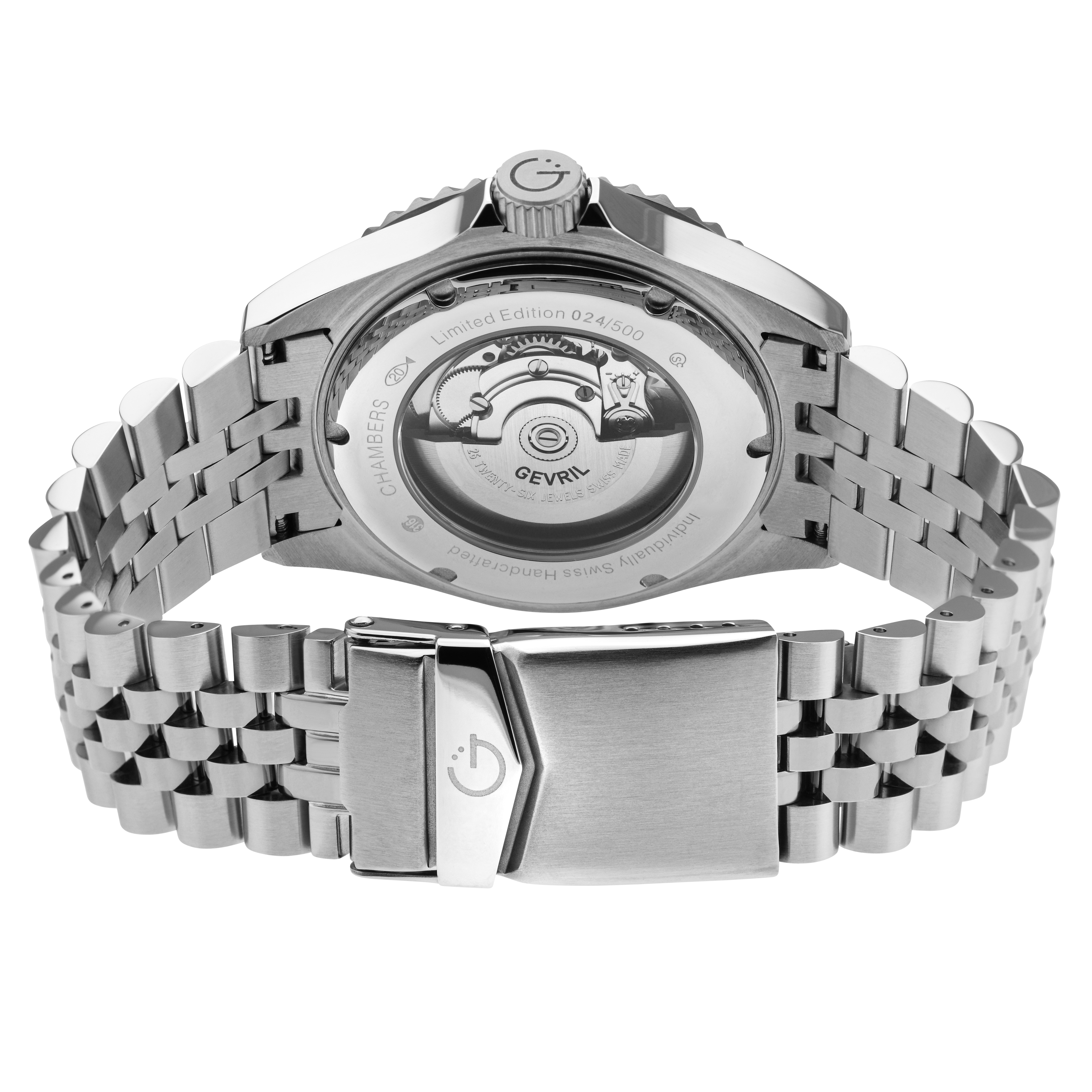 Gevril Chambers Automatic - Ceramic Bezel