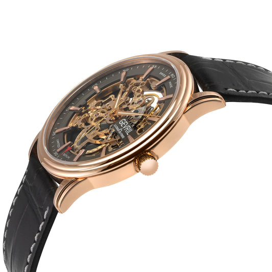 Gevril-Luxury-Swiss-Watches-Gevril Five Points - Skeleton-