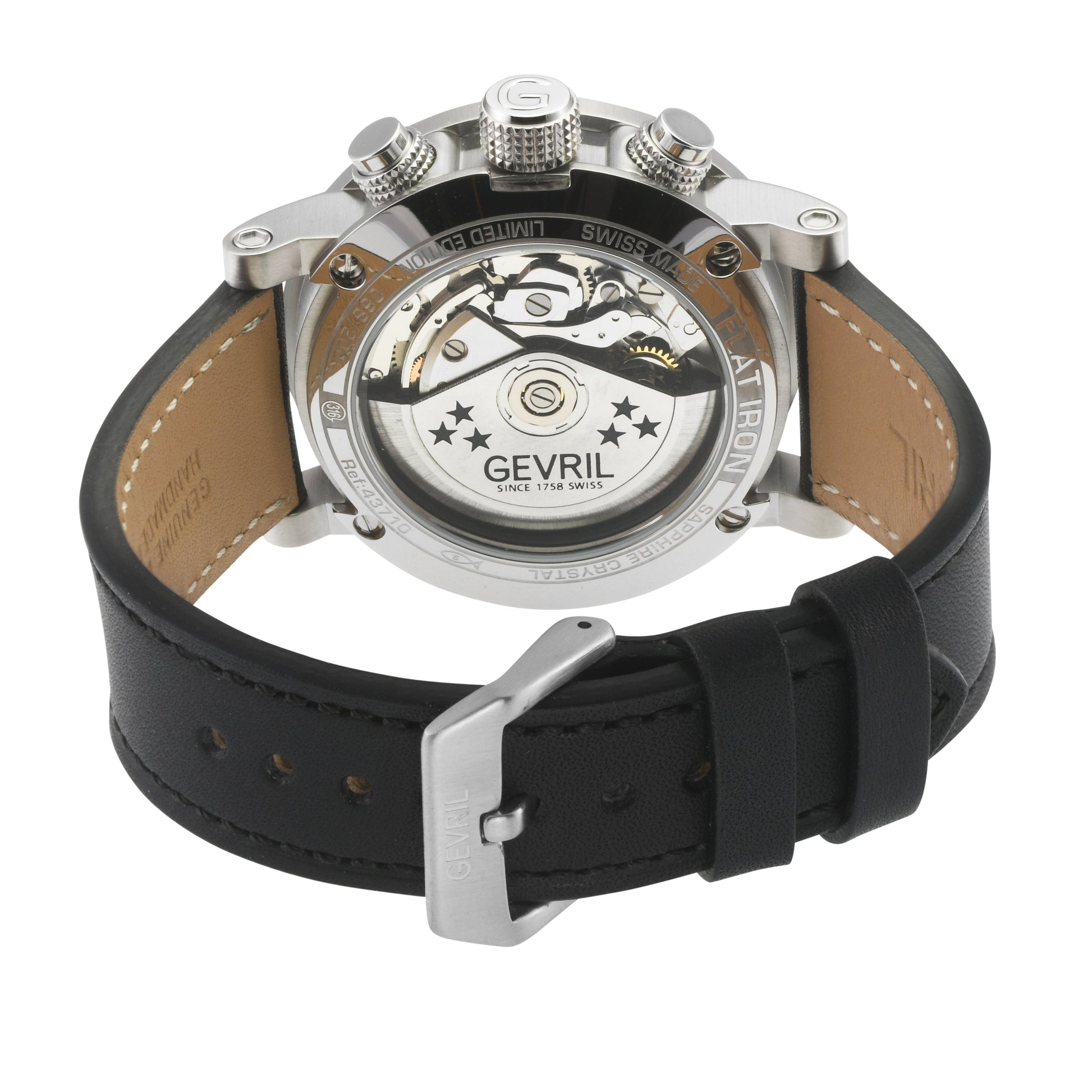 Gevril-Luxury-Swiss-Watches-Gevril Flat Iron - Chronograph-