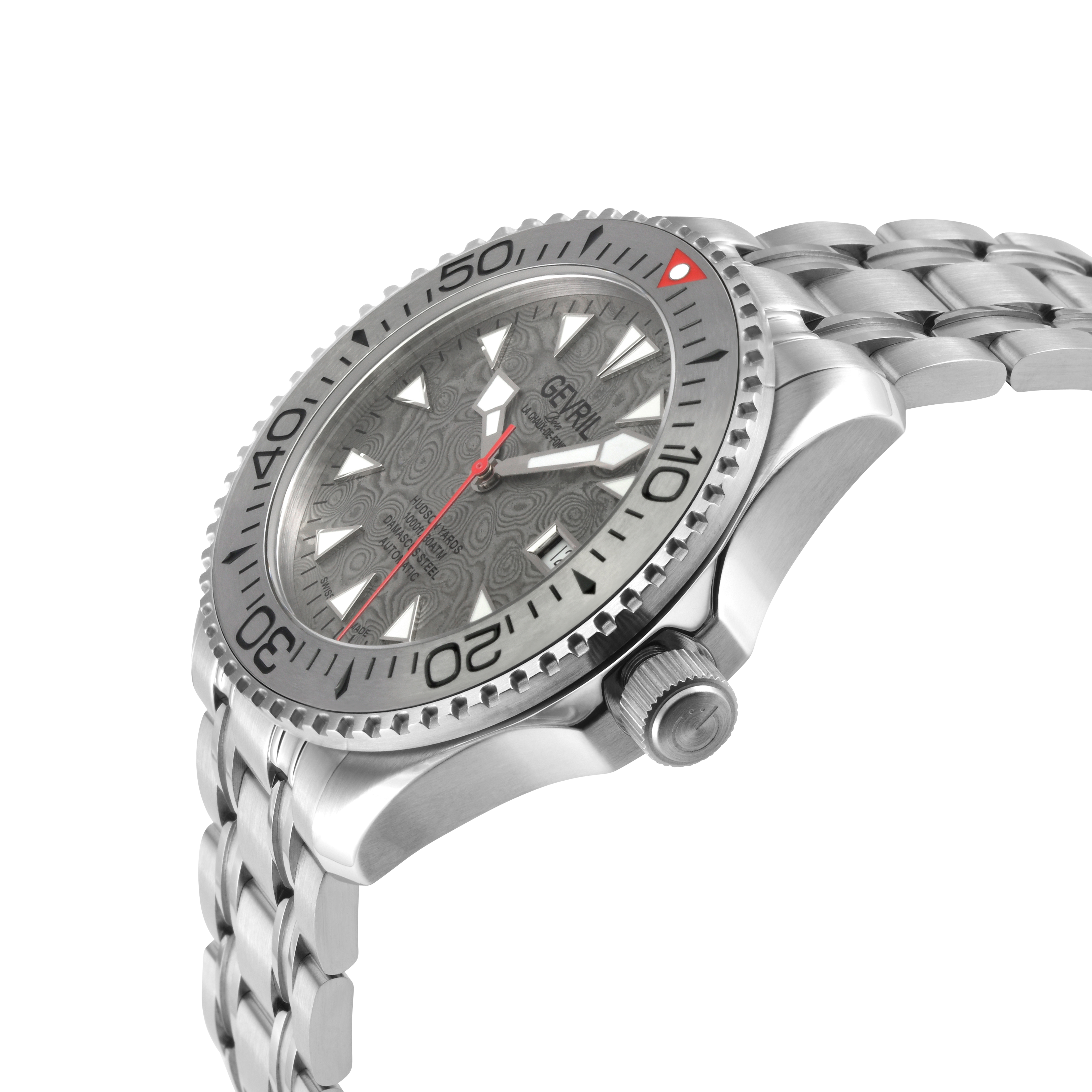 Gevril Hudson Yards - Diver - Damascus Dial