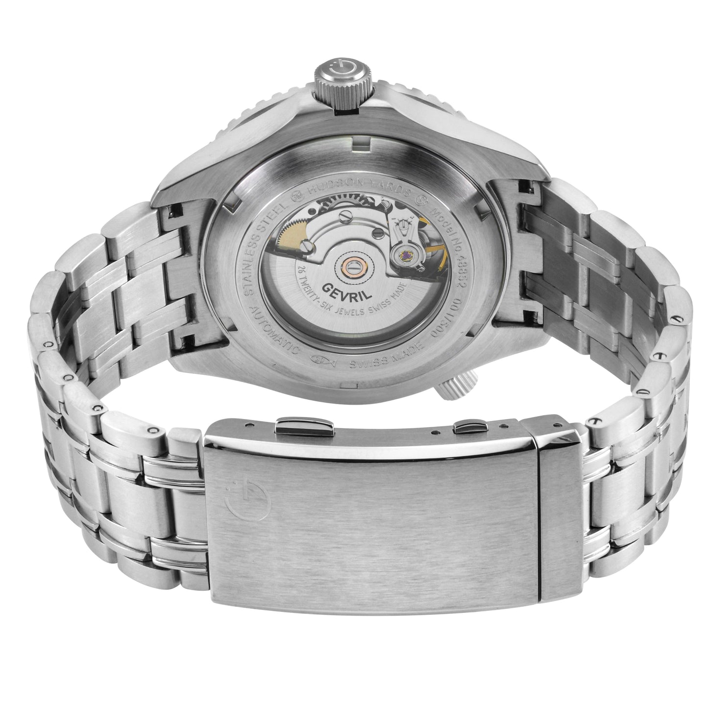 Gevril-Luxury-Swiss-Watches-Gevril Hudson Yards - Diver - Damascus Dial-