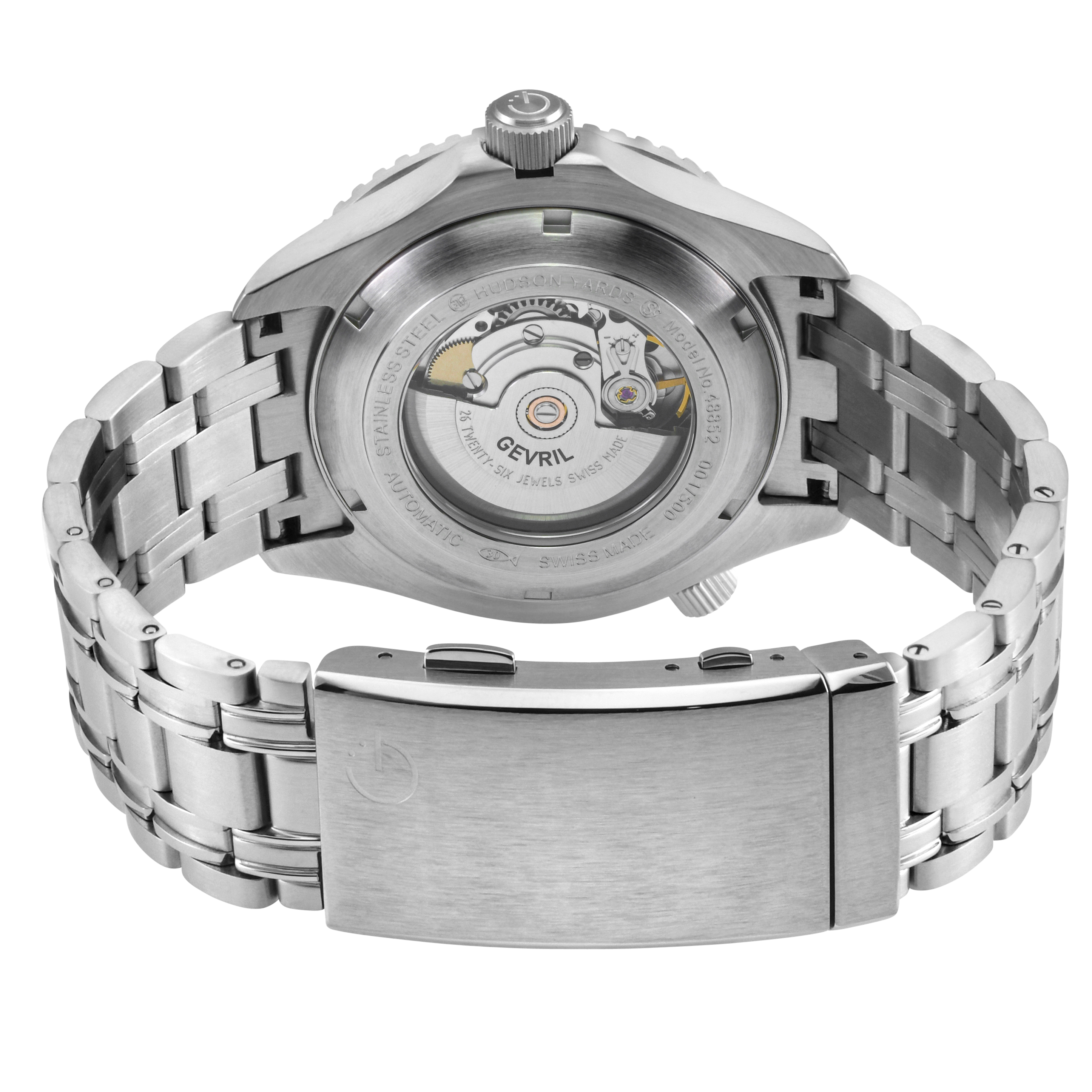 Gevril Hudson Yards - Diver - Damascus Dial