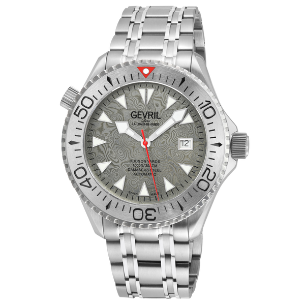Gevril Hudson Yards - Diver - Damascus Dial