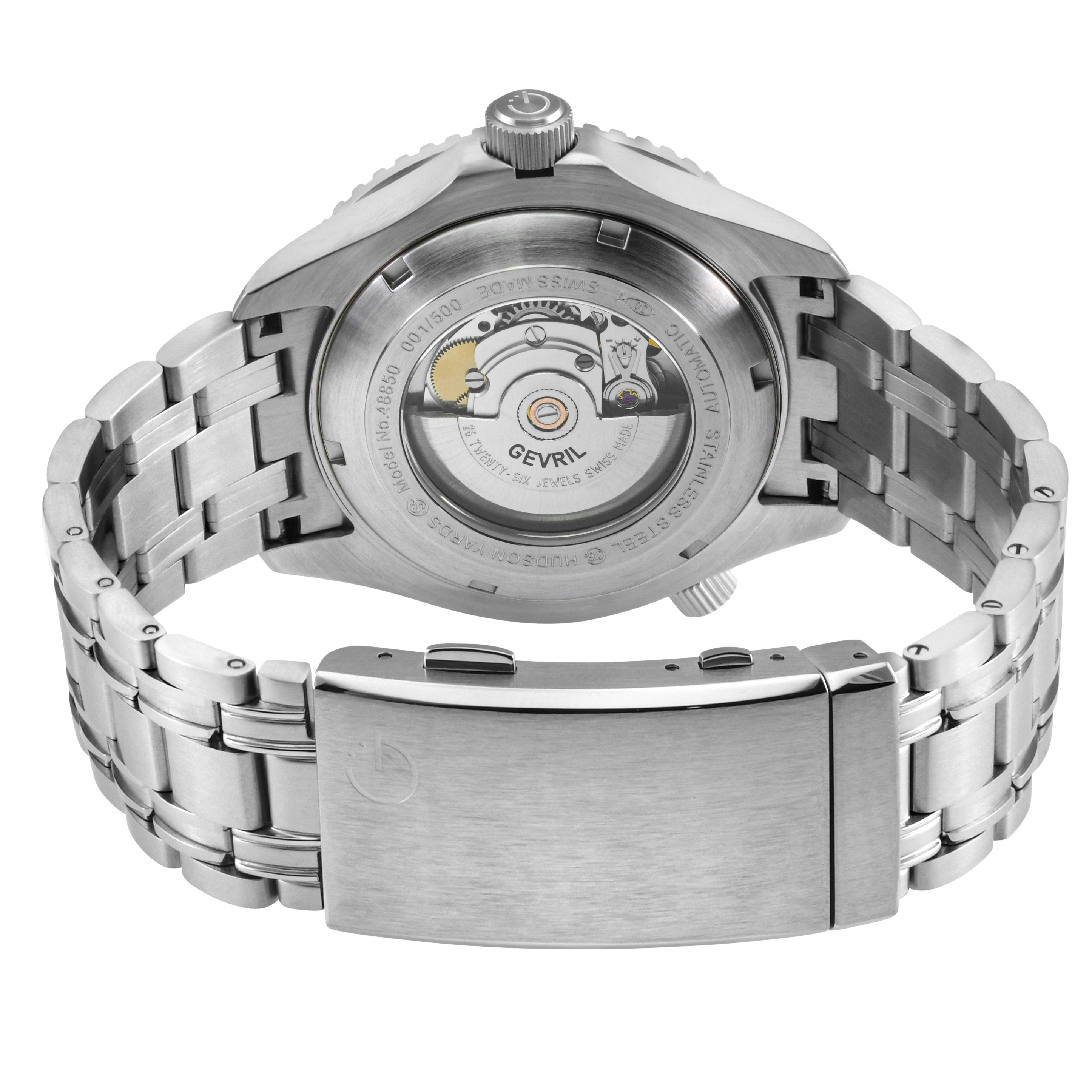 Gevril Hudson Yards - Diver - Forged Carbon Fiber Dial