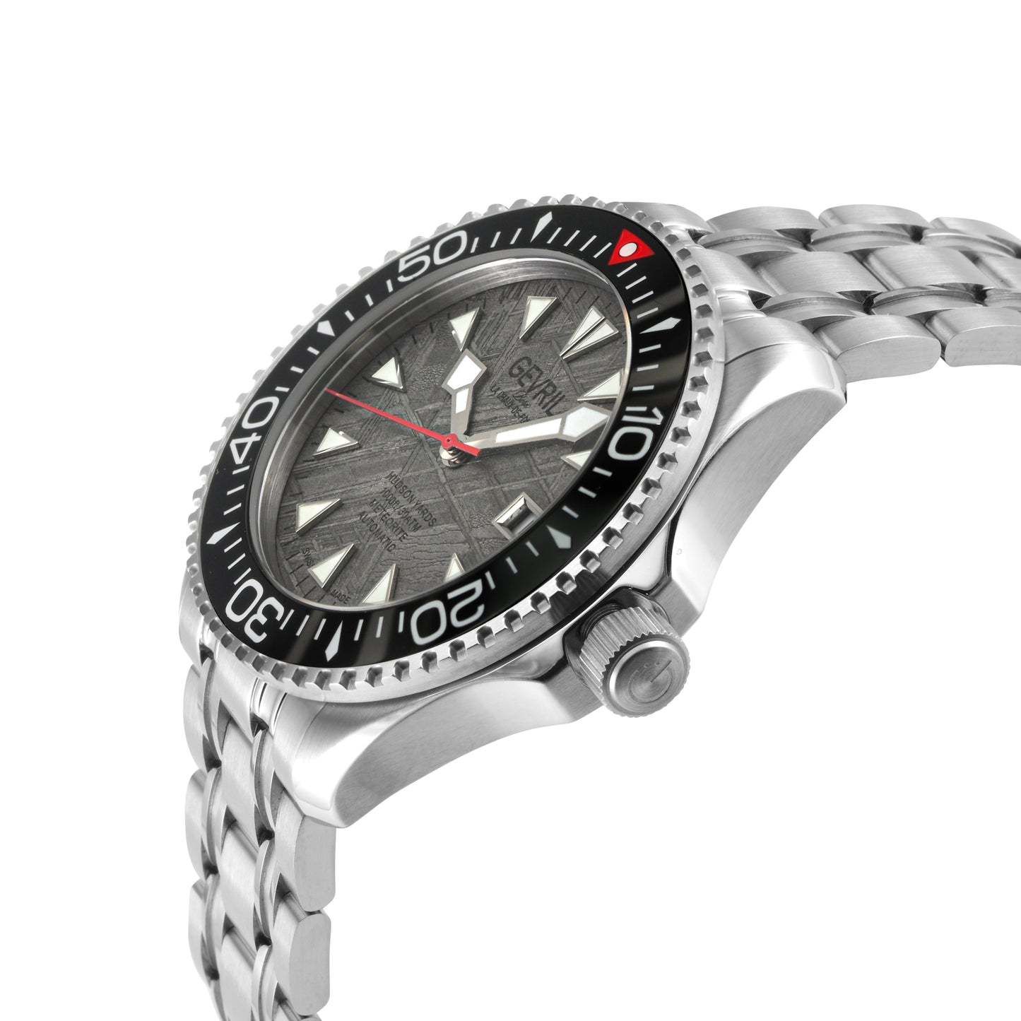 Gevril-Luxury-Swiss-Watches-Gevril Hudson Yards - Diver - Meteorite Dial-48851B