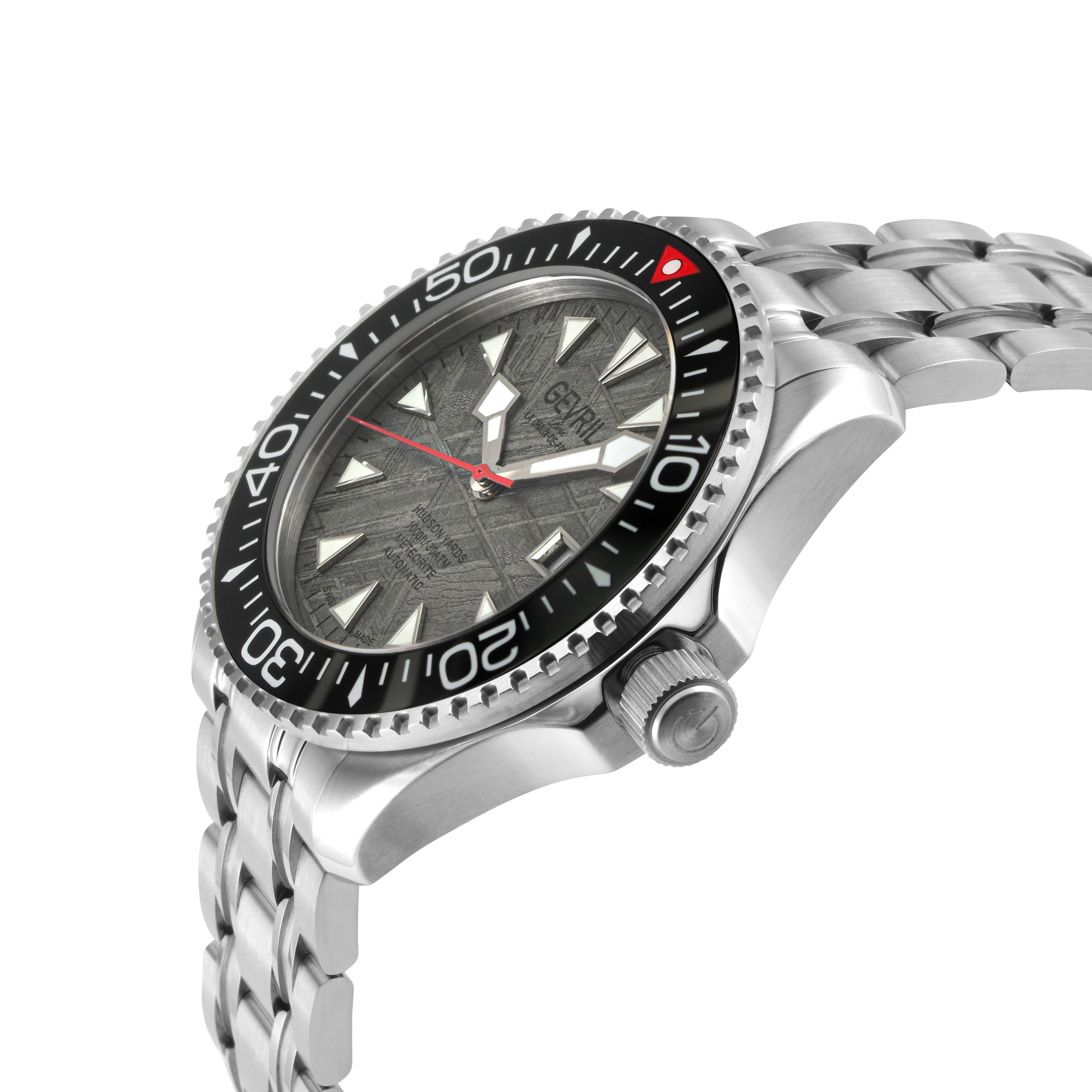 Gevril Hudson Yards - Diver - Meteorite Dial