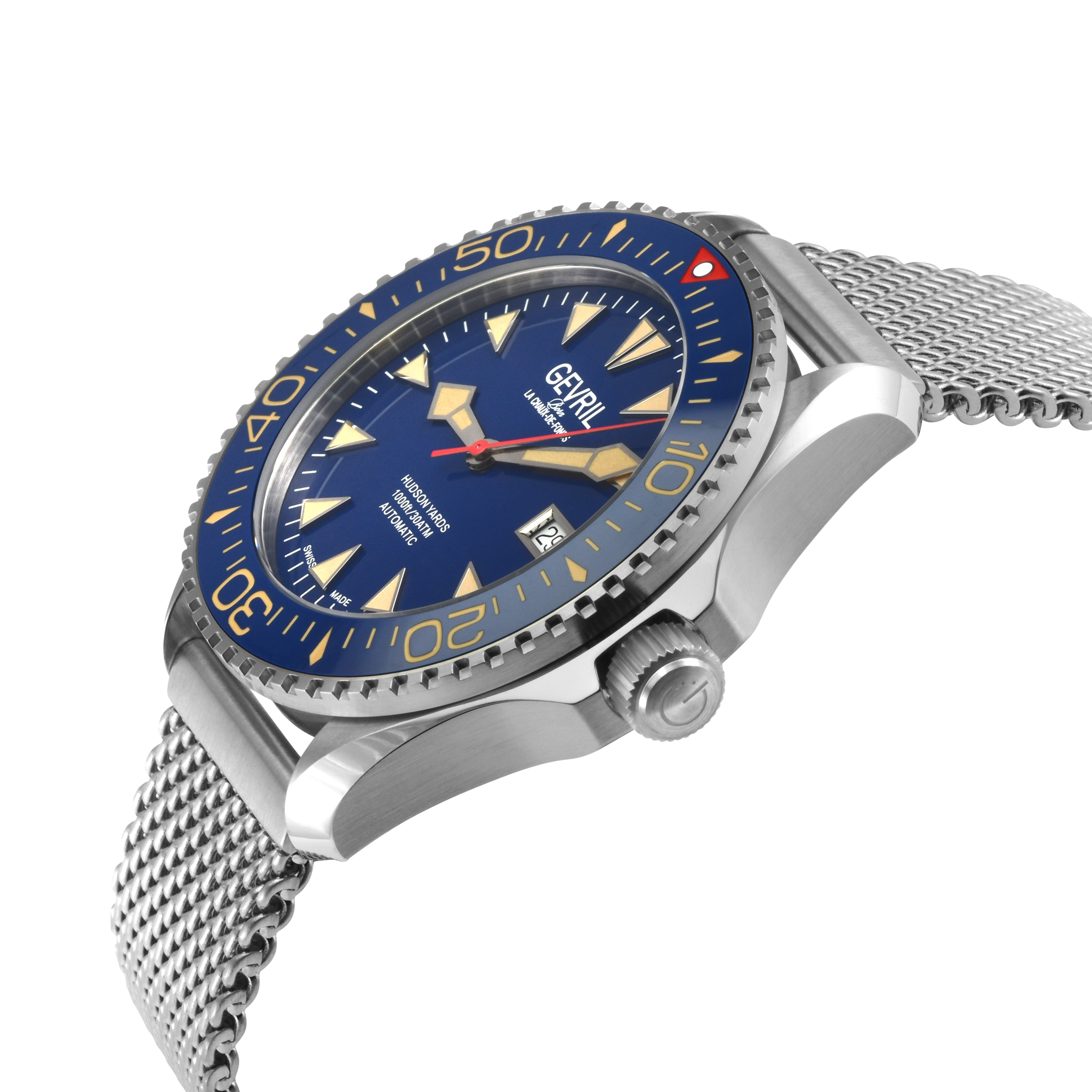 Gevril Hudson Yards Old Radium Dial - Diver