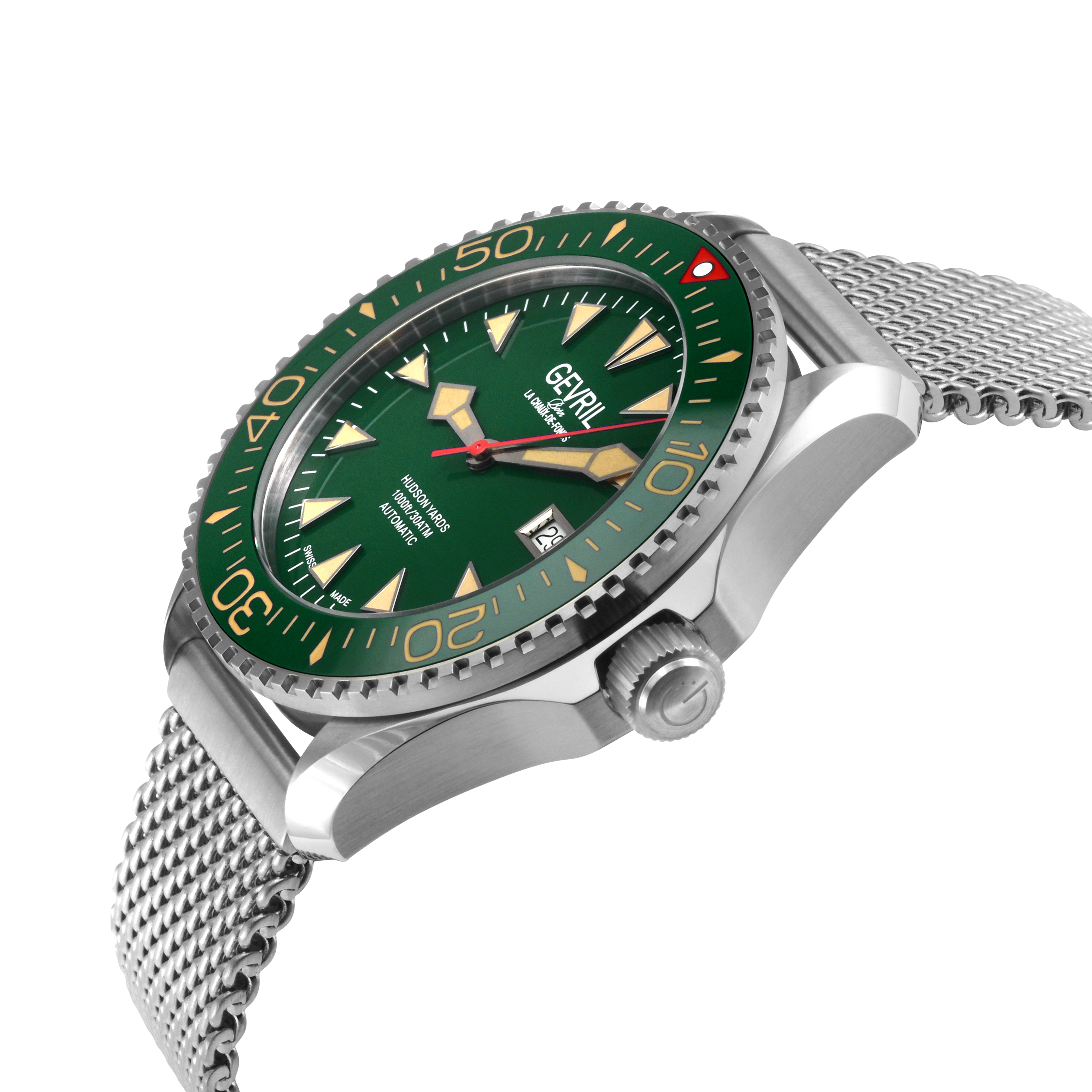 Gevril Hudson Yards Old Radium Dial - Diver