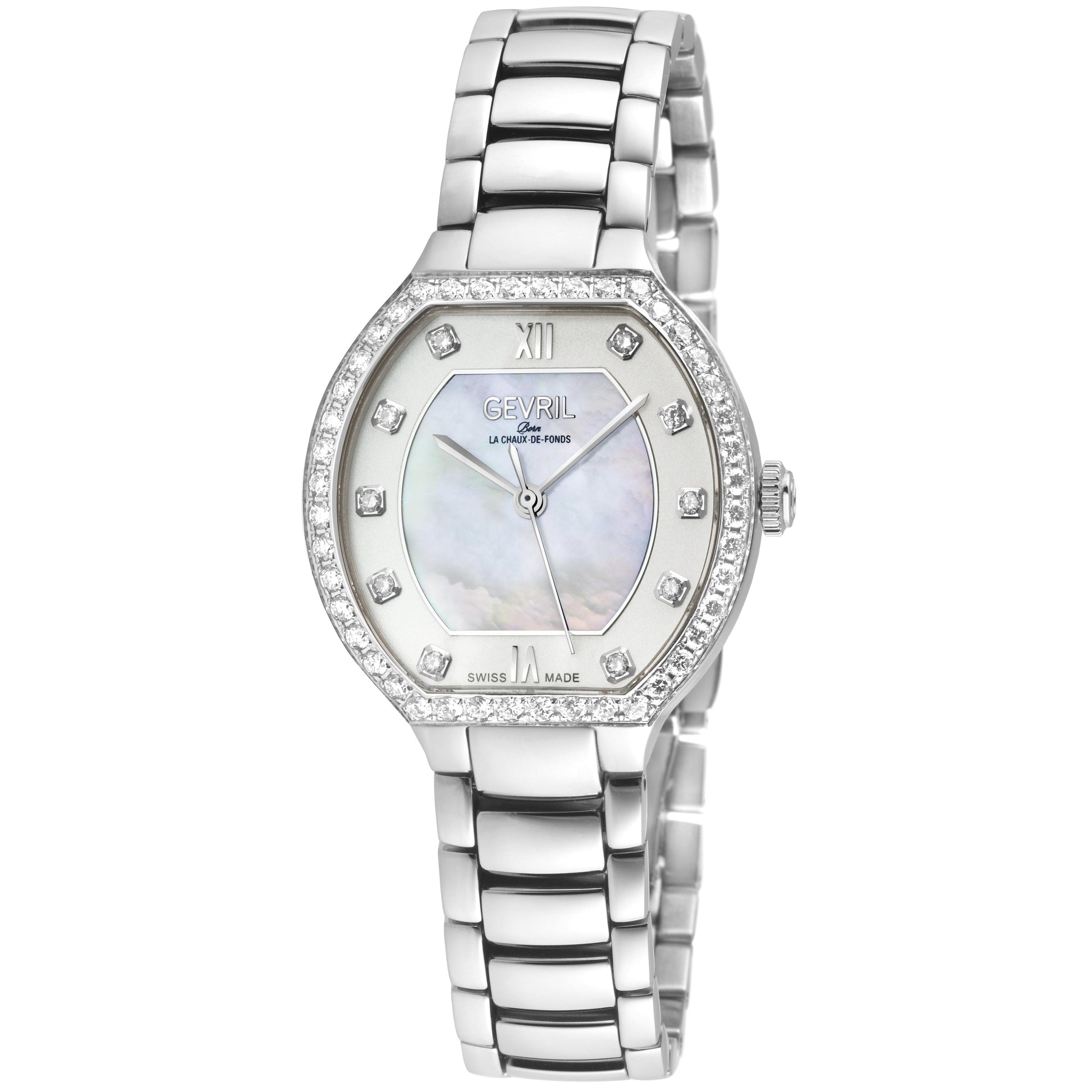 Gevril-Luxury-Swiss-Watches-Gevril Lugano Diamond - 30mm-